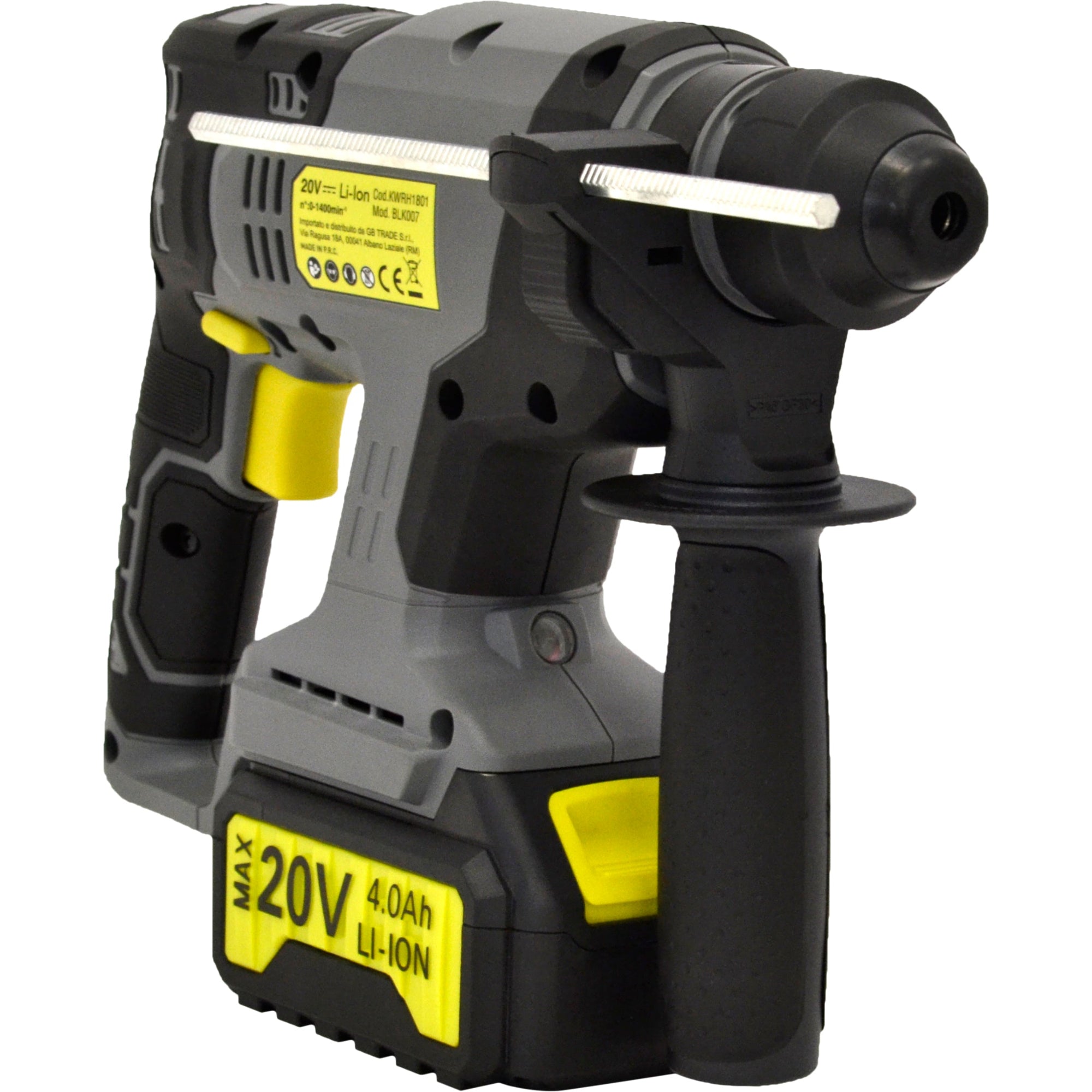 KOMBO PRO BRUSHLESS Tassellatore  20V con 2 Batterie 4.0Ah