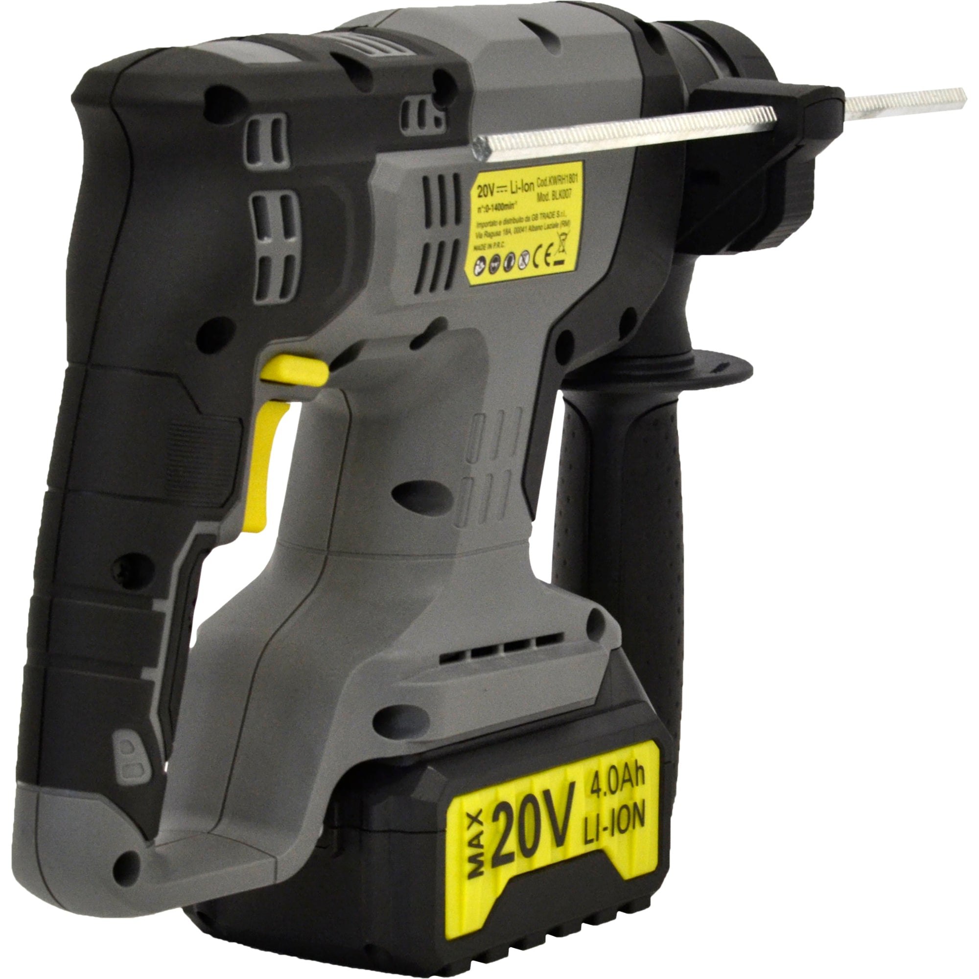 KOMBO PRO BRUSHLESS Tassellatore  20V con 2 Batterie 4.0Ah