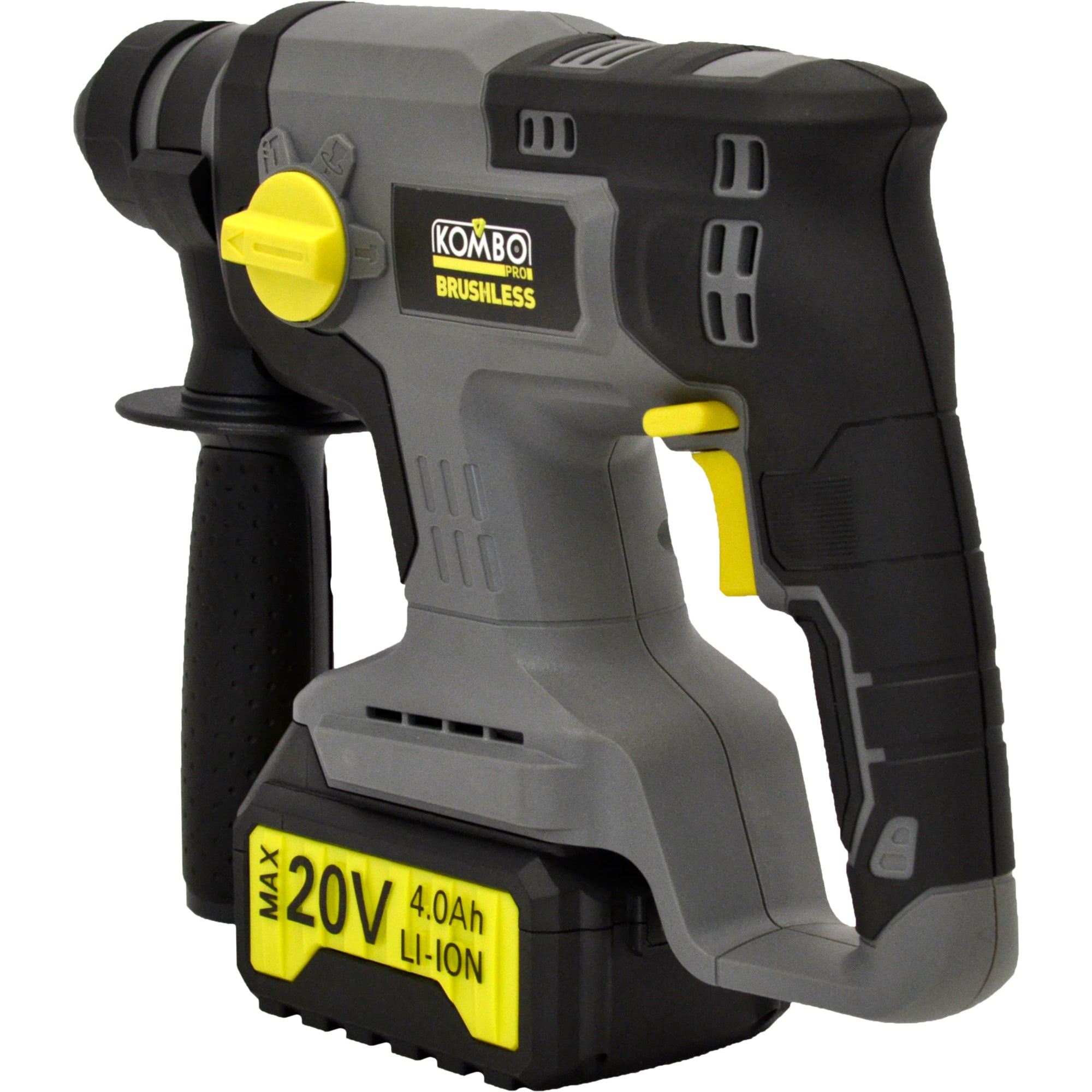 KOMBO PRO BRUSHLESS Tassellatore  20V con 2 Batterie 4.0Ah