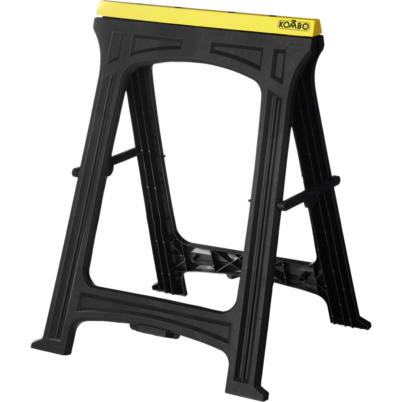 KOMBO Set 2 Cavalletti da Lavoro Pieghevoli Portata 170kg Salvaspazio