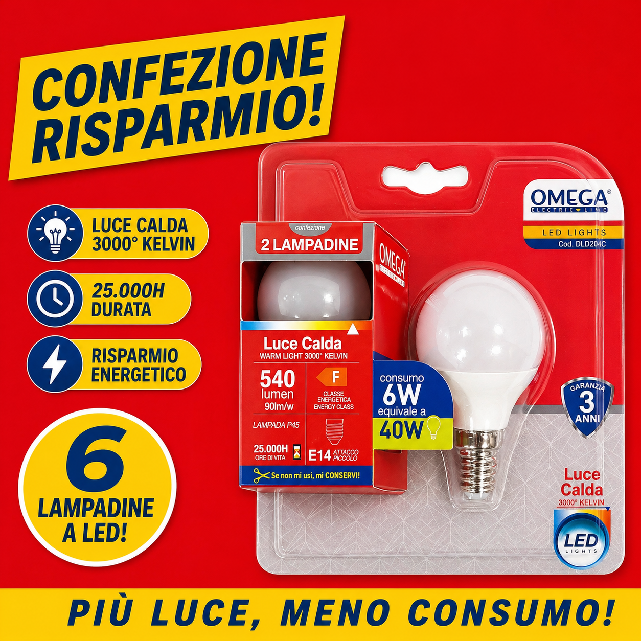 set-2-led-omega-e14-6w-4000k-naturale
