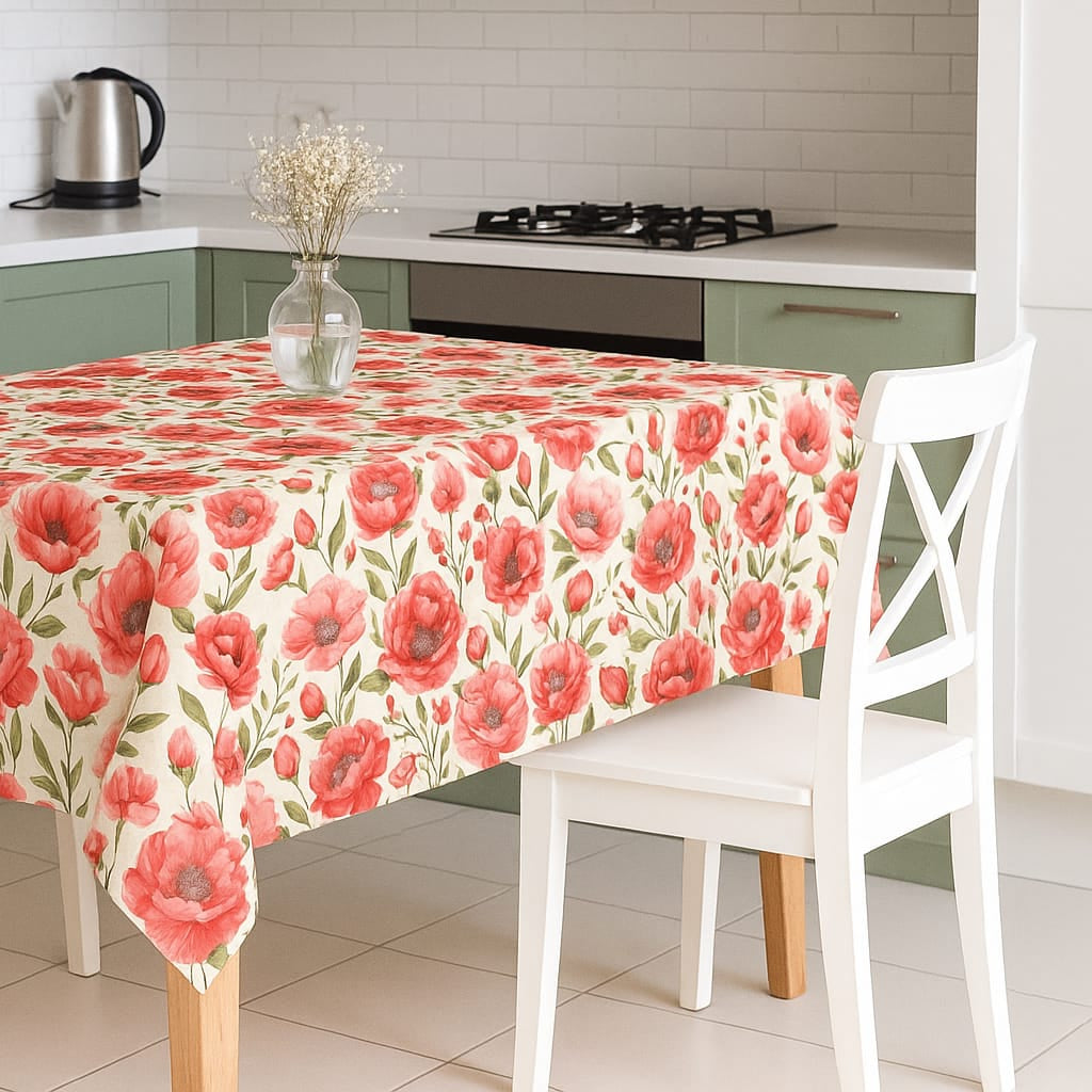 CASSESE HOME Tovaglia in PVC Breccia Con Bordino – Antimacchia, Pratica e Decorativa Made in Italy