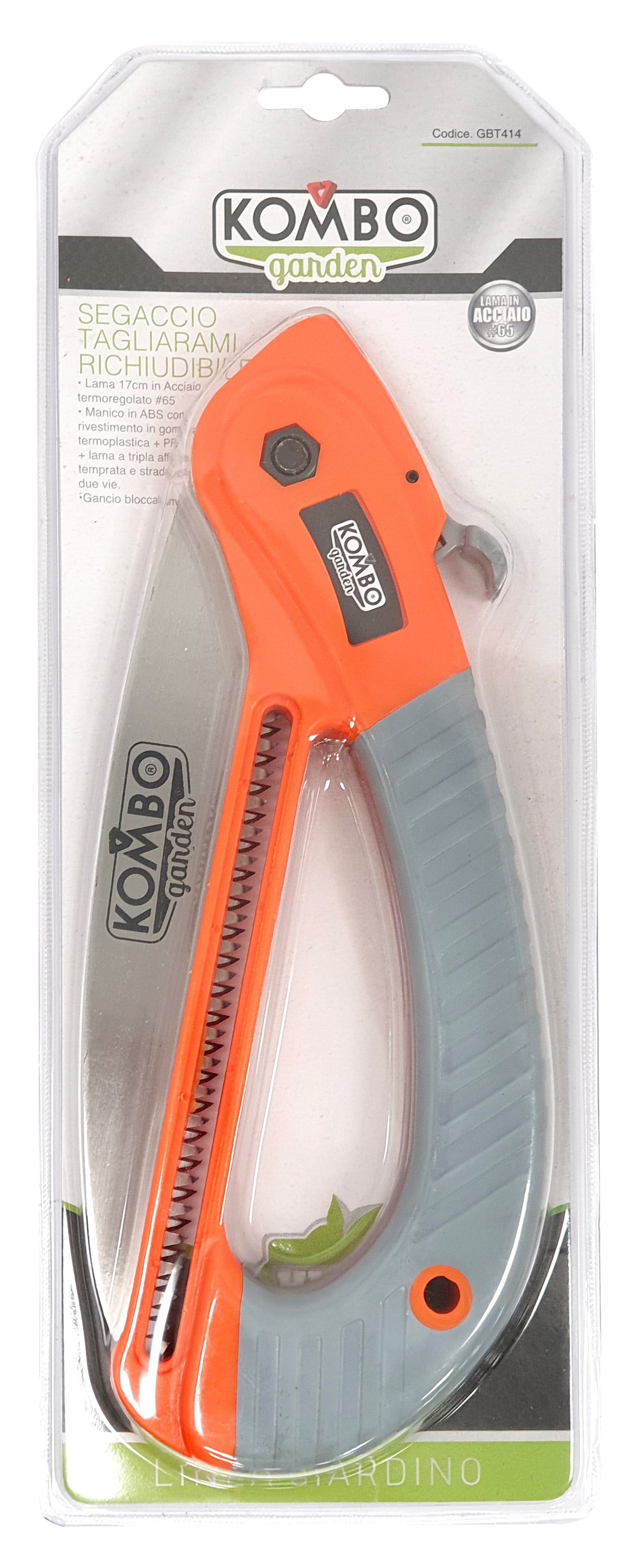 KOMBO Segaccio tagliarami richiudibile 40cm