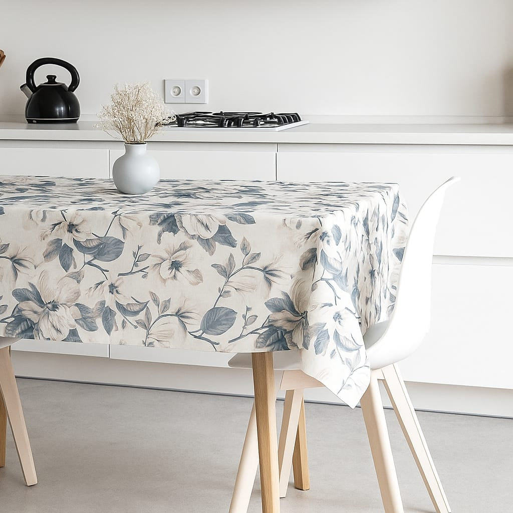 CASSESE HOME Tovaglia in PVC Breccia Con Bordino – Antimacchia, Pratica e Decorativa Made in Italy