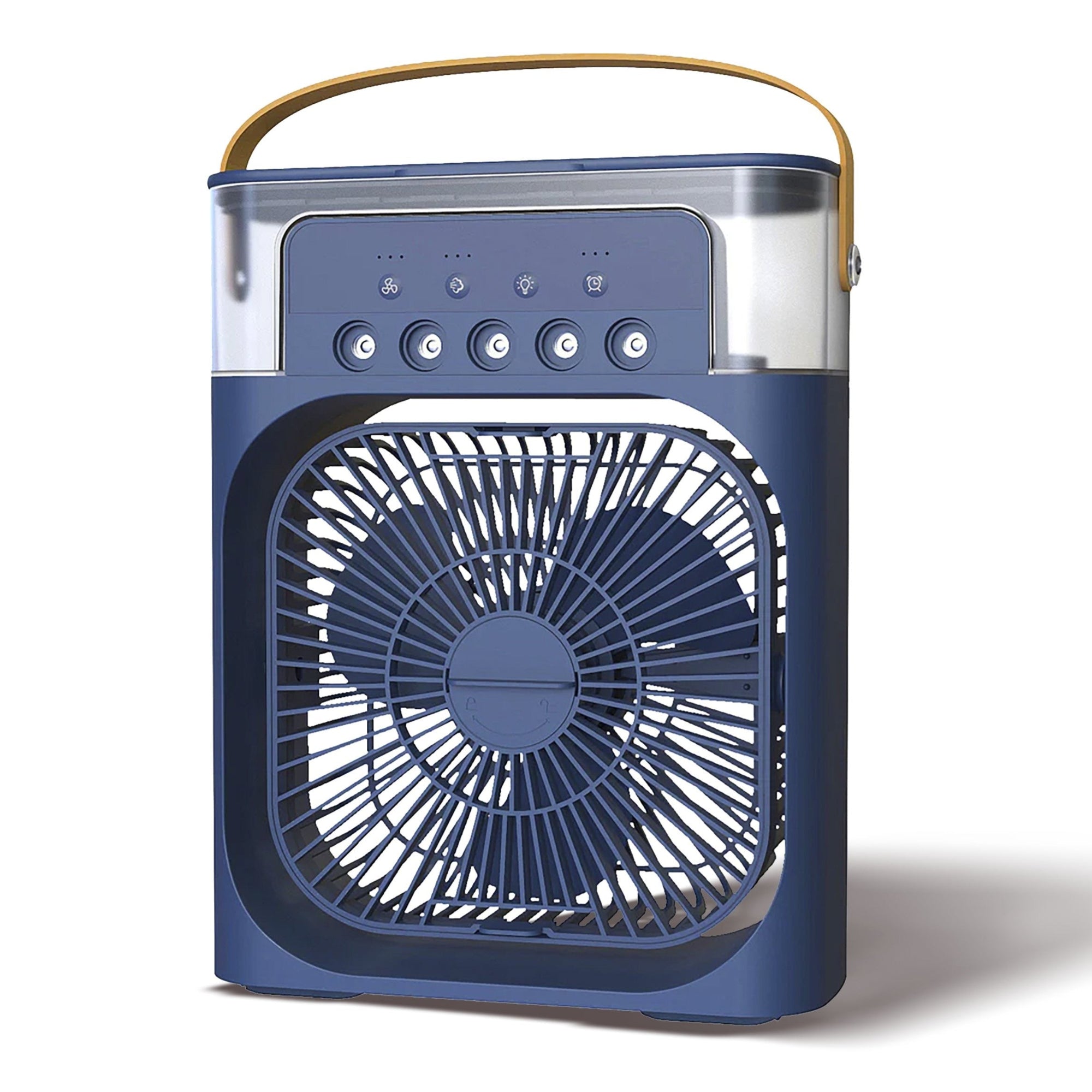 EASY2LOVE Mist Fan Box 5-in-1: Ventilatore, Umidificatore, Diffusore Aromi, Luce Notturna e Timer