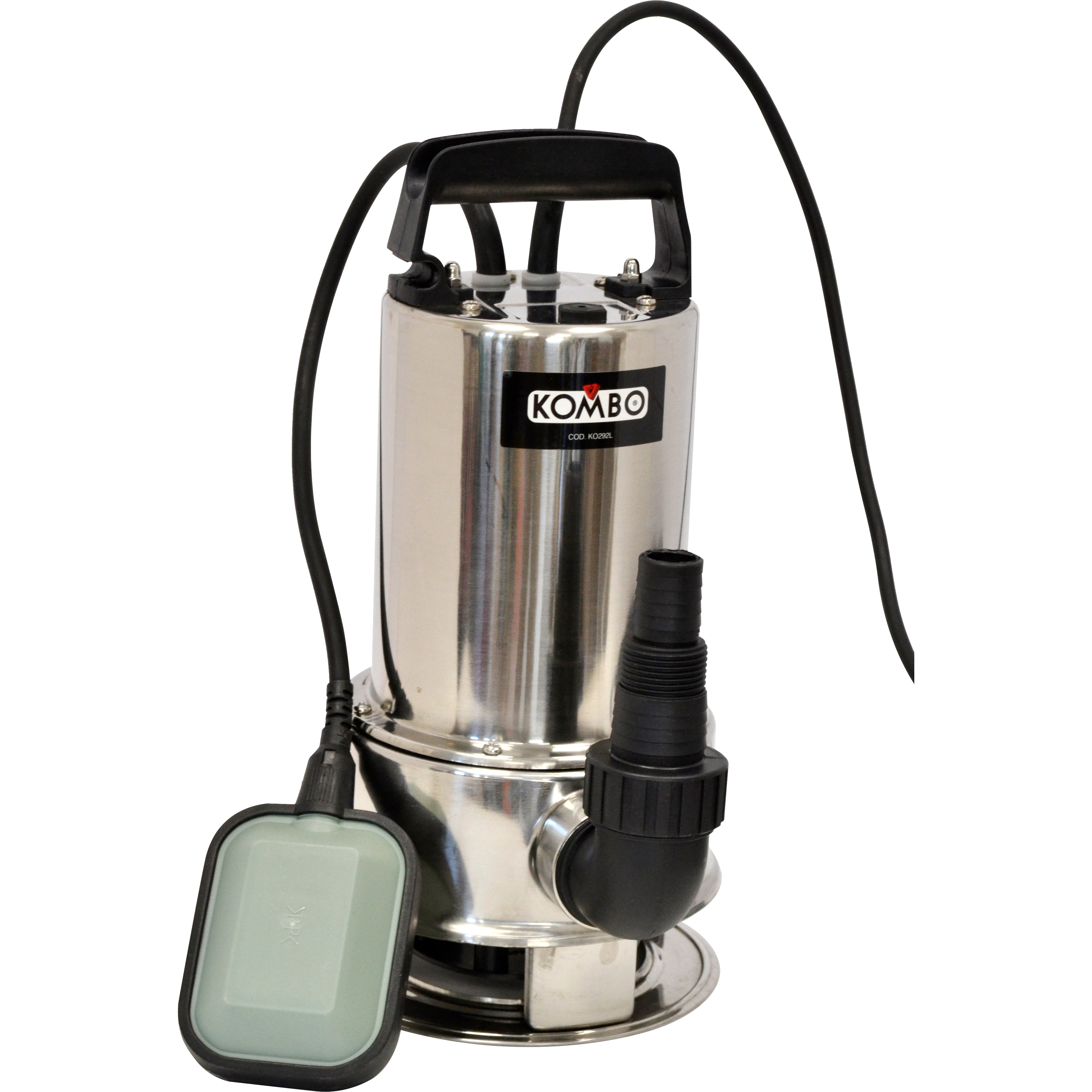 KOMBO Pompa ad immersione inox per acque scure 12500 lt/min 750W