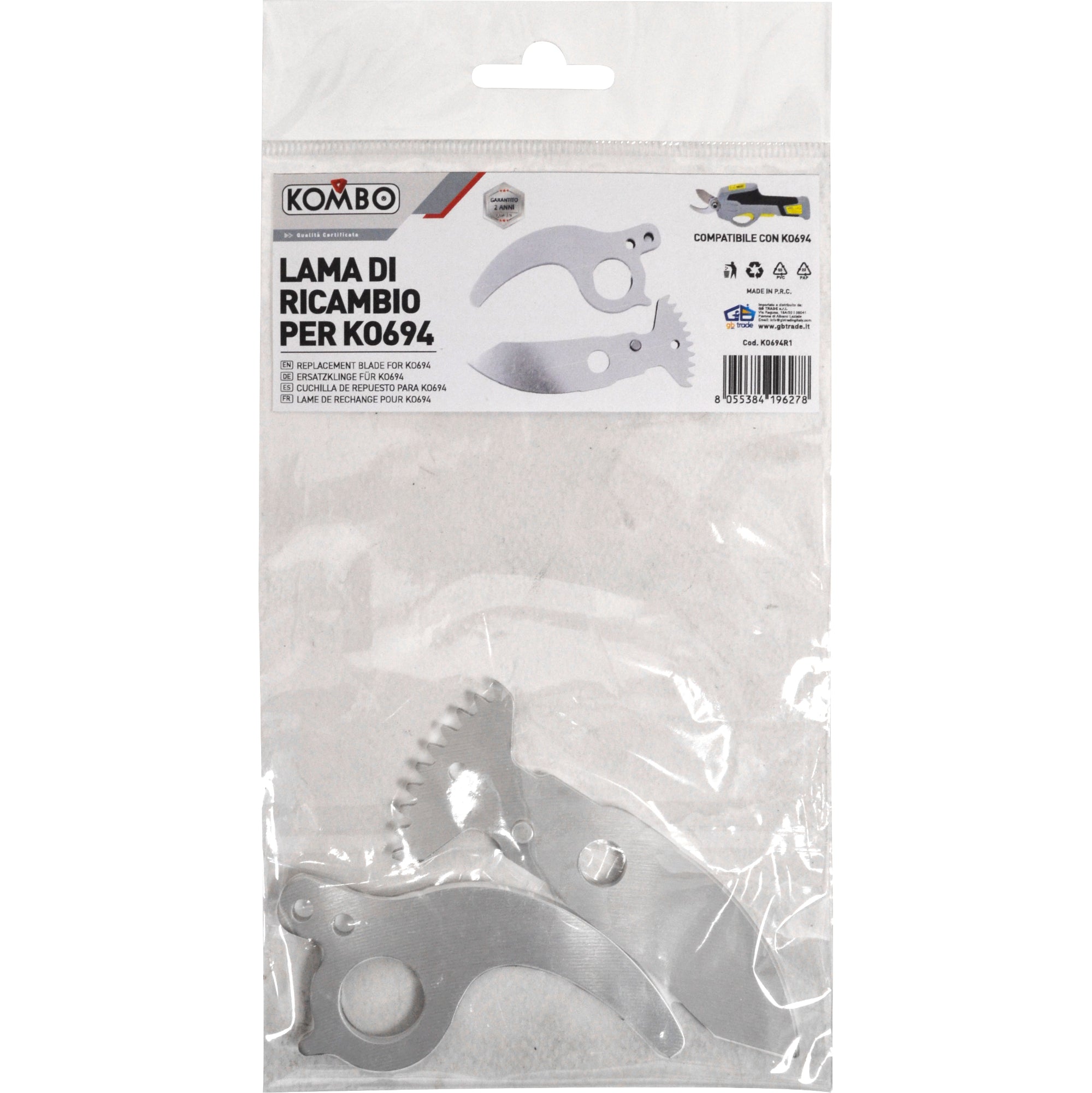 KOMBO Ricambio lame Forbici giardino a batteria KO694