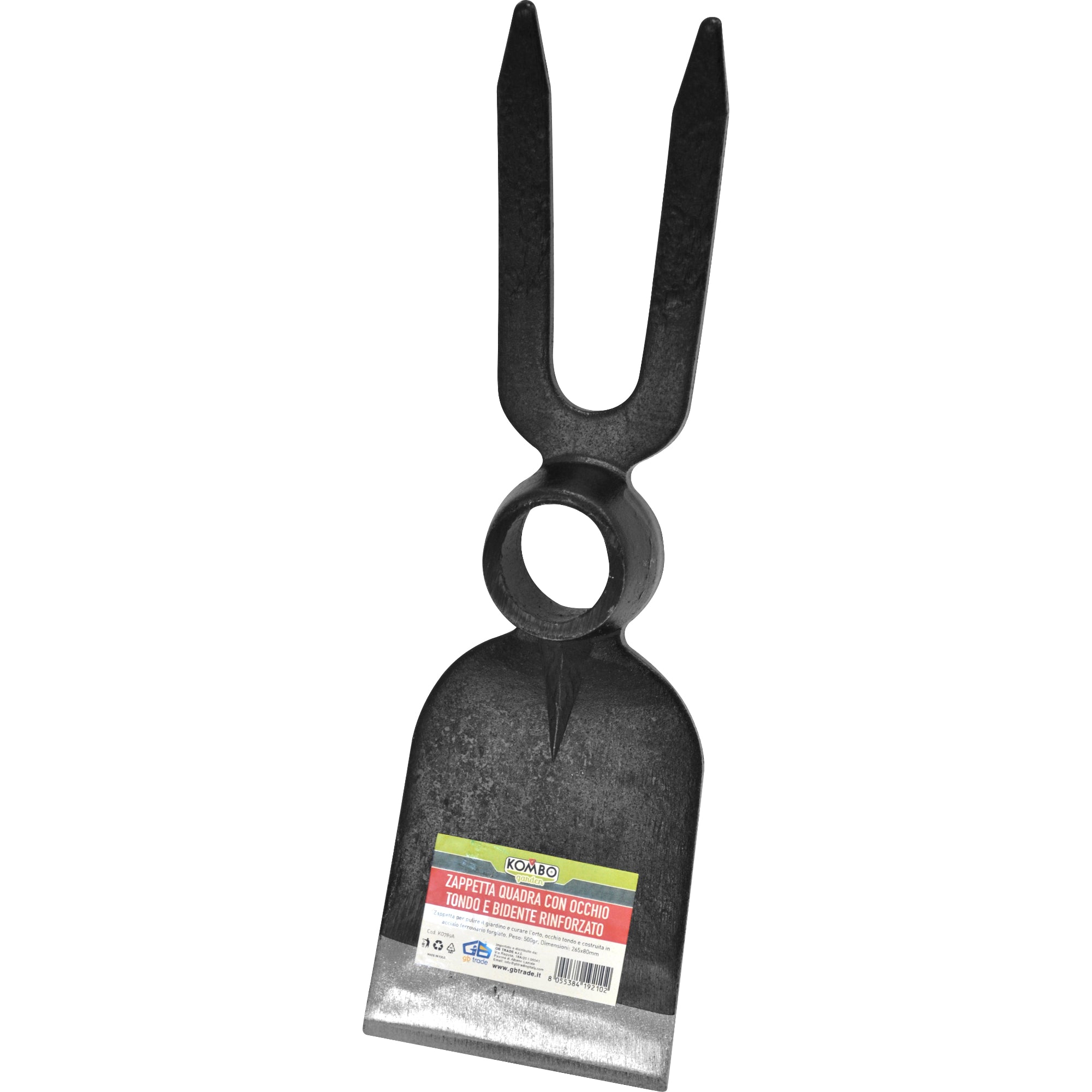 Zappetta Bidente Kombo Garden 500g Acciaio Forgiato Professionale