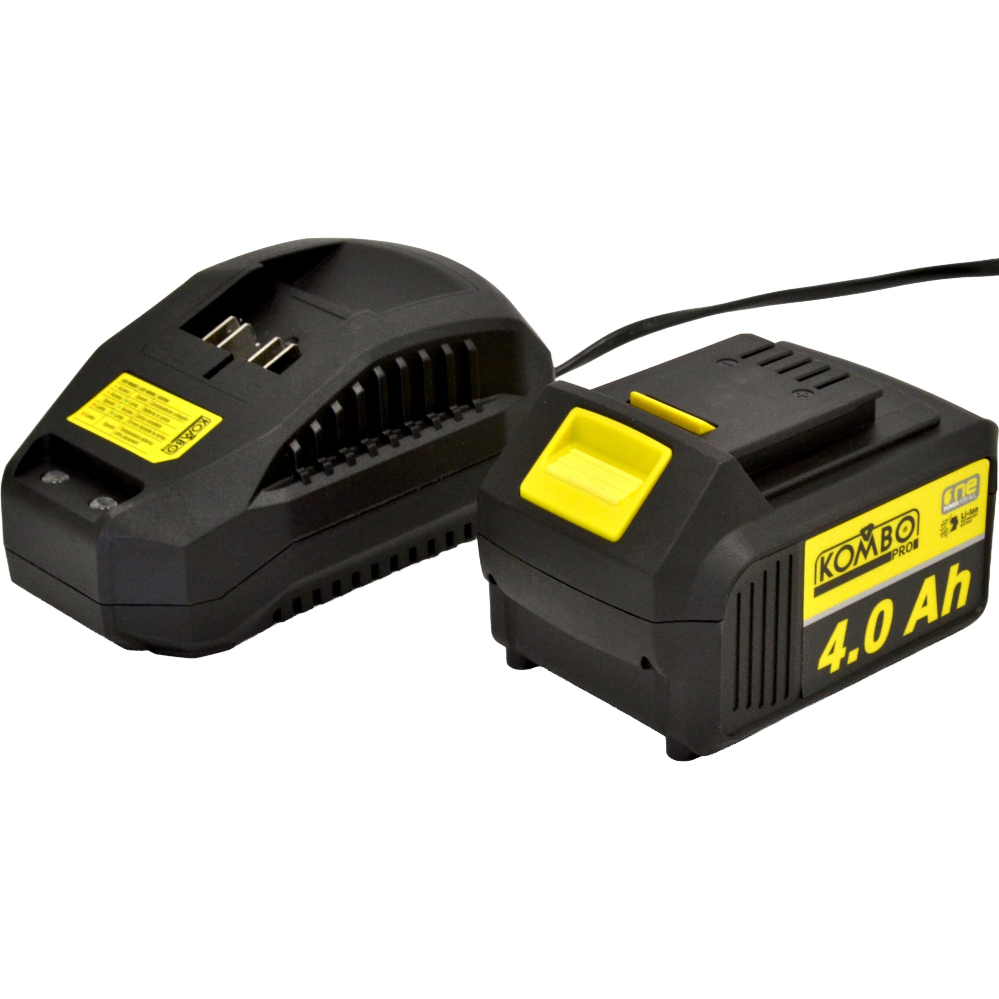 KOMBO PRO KIT EASY4PRO Batteria Li-Ion 20V 4.0Ah + Caricabatterie Rapido