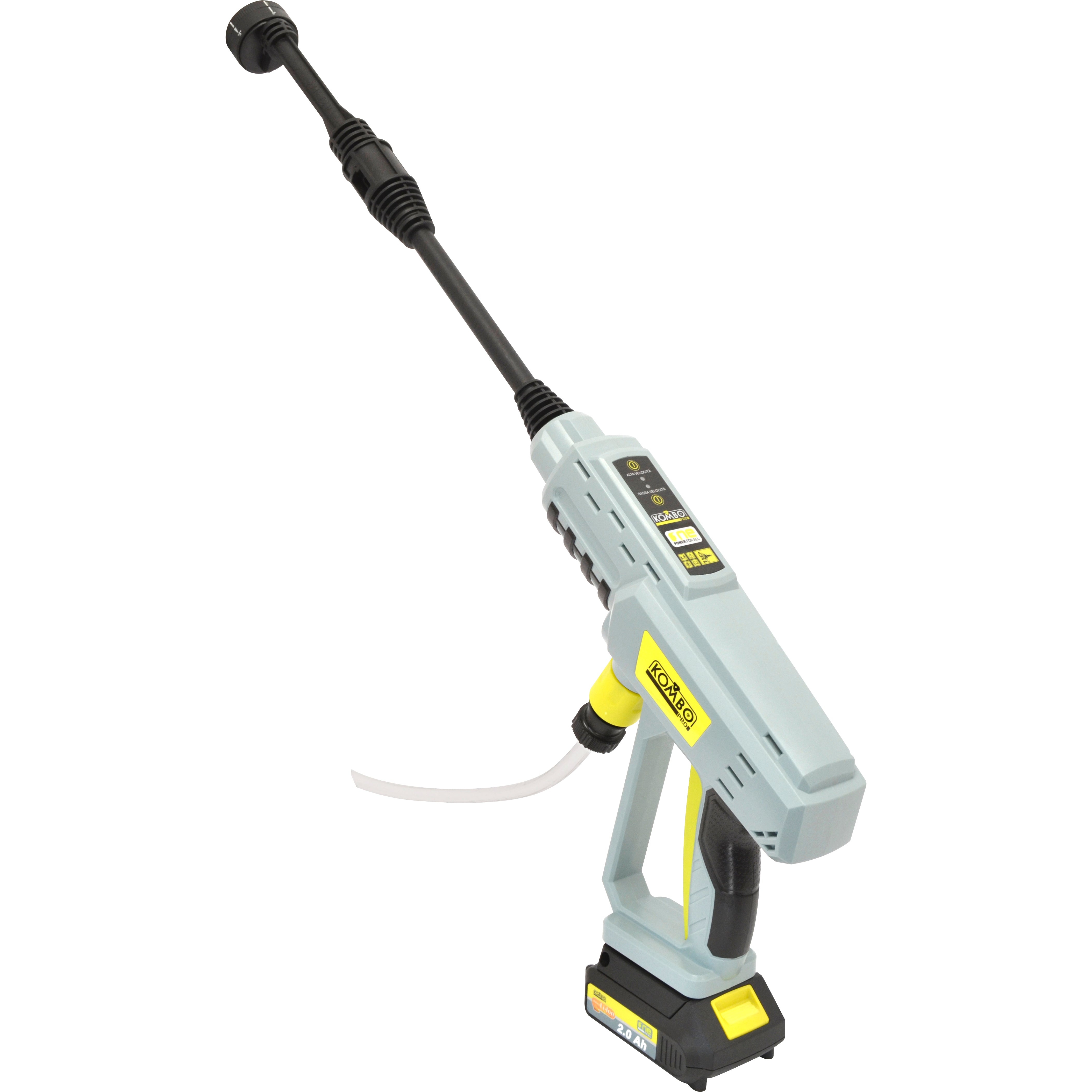 KOMBO Pistola idropulitrice cordless con batteria 2,0Ah 20V