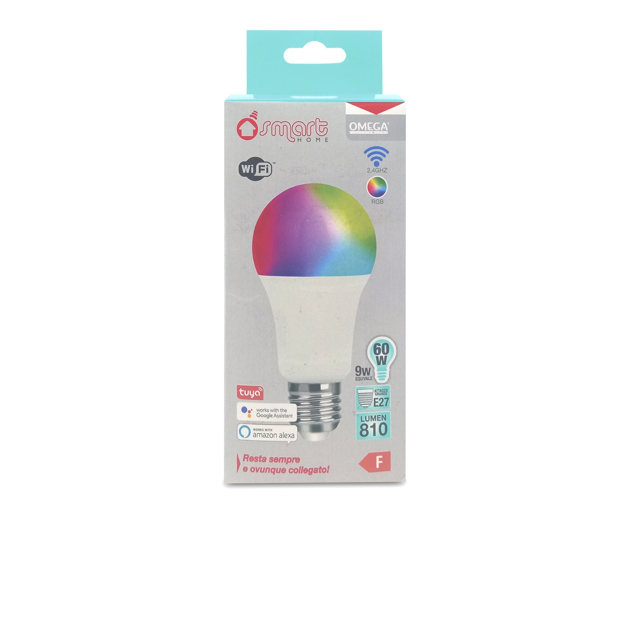 OMEGA Lampadina LED Intelligente WIFI