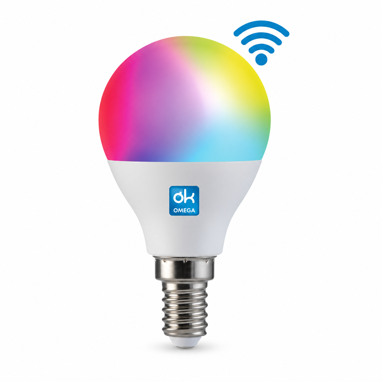 OMEGA Lampadina Smart 5W RGB+CCT E14