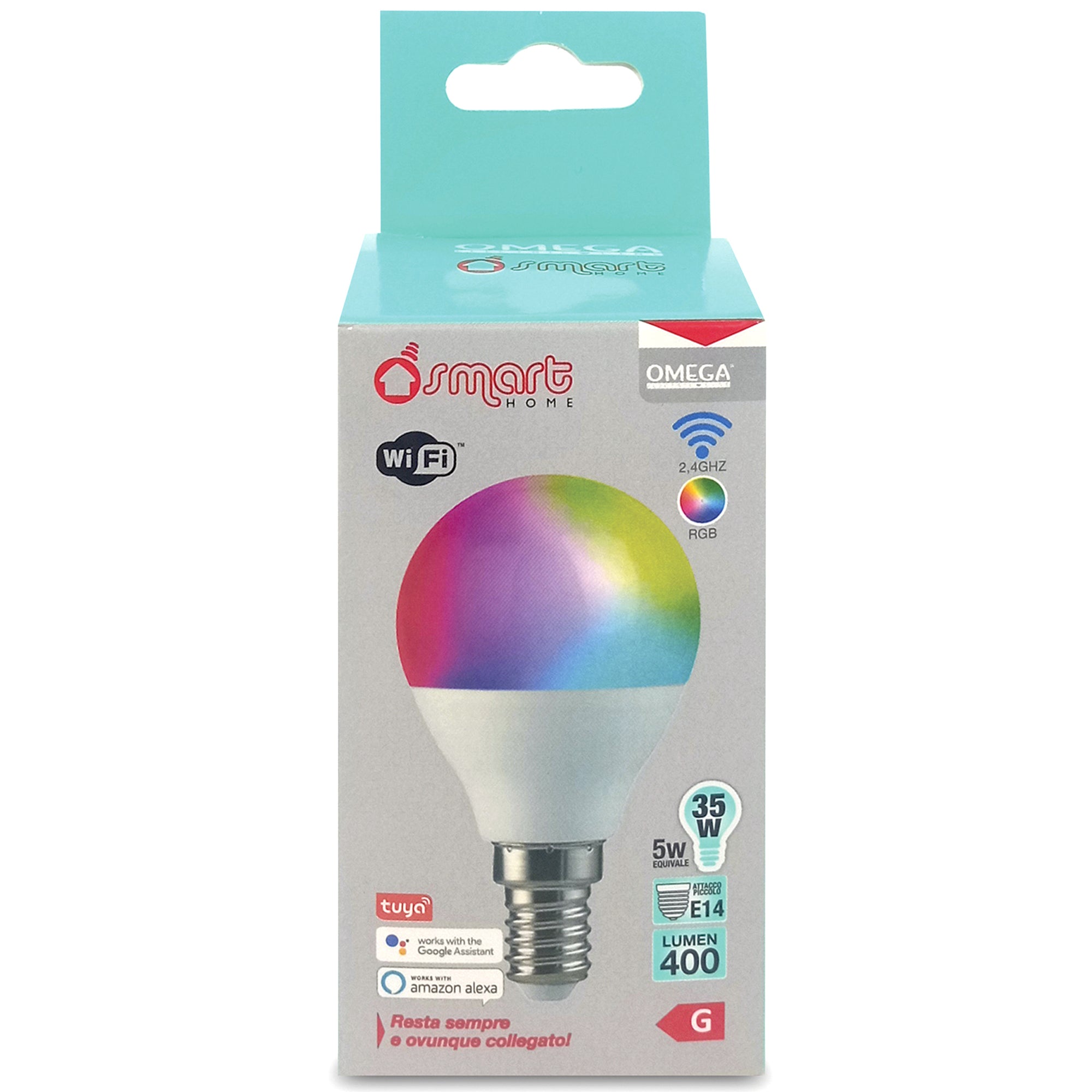 OMEGA Lampada LED Intelligente WIFI