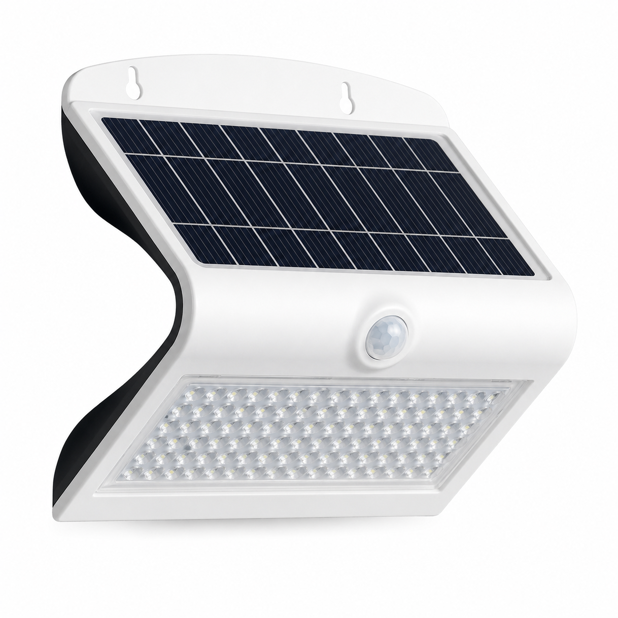 OMEGA Applique Solare LED OMEGA 8W 850LM IP65 Con Sensore Movimento e Batteria 4000mAh