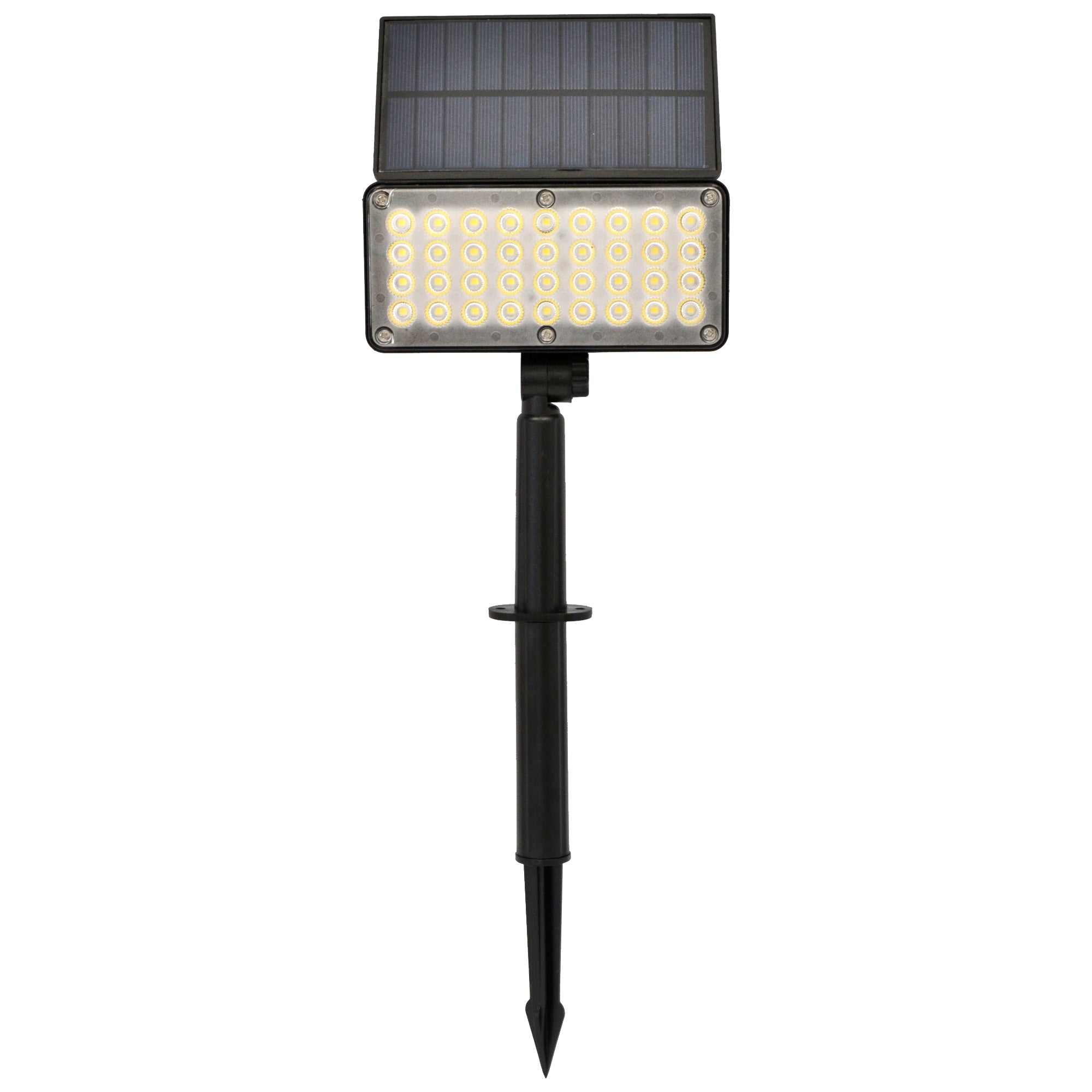 OMEGA Faretto Solare Square 400 Lumen con Picchetto 4000K IP44