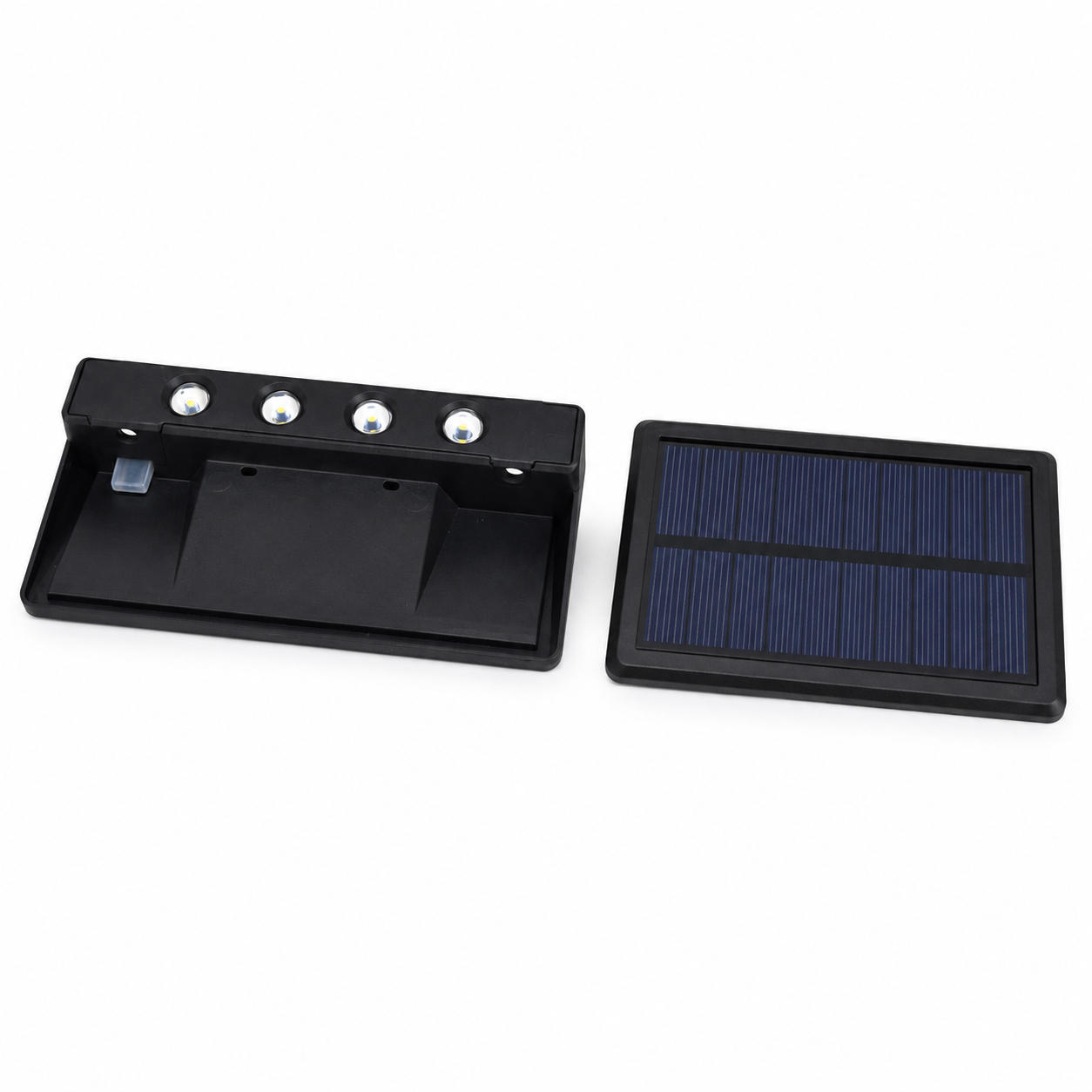 OMEGA Set 2 Faretti Solari da Muro 4 LED 3000K 100LM IP44