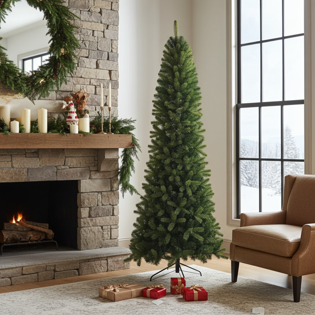 MERCURY HOME Albero di Natale Brunico Slim