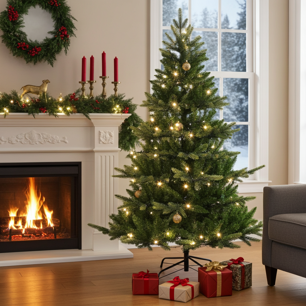 MERCURY HOME Albero di Natale Polar h. 210 cm con microled