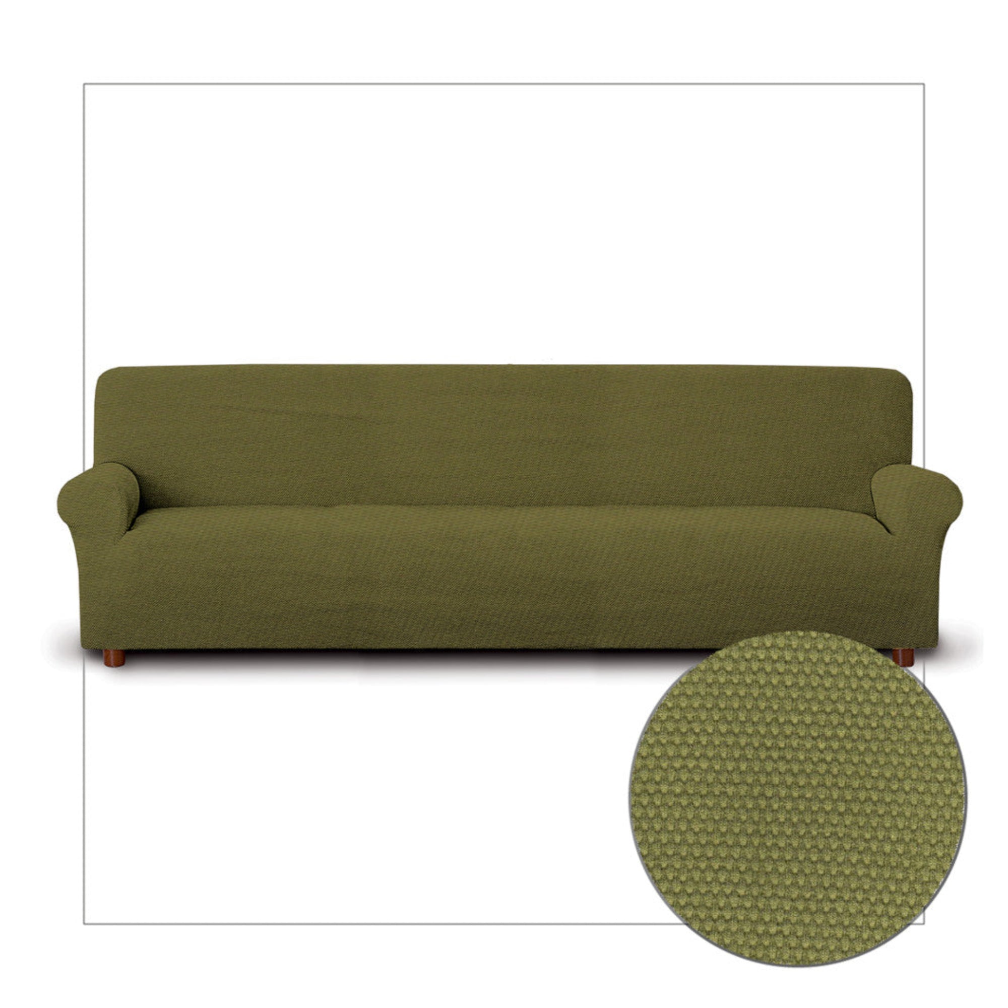 TESS HOME COLLECTION Copridivano 4 posti piquè