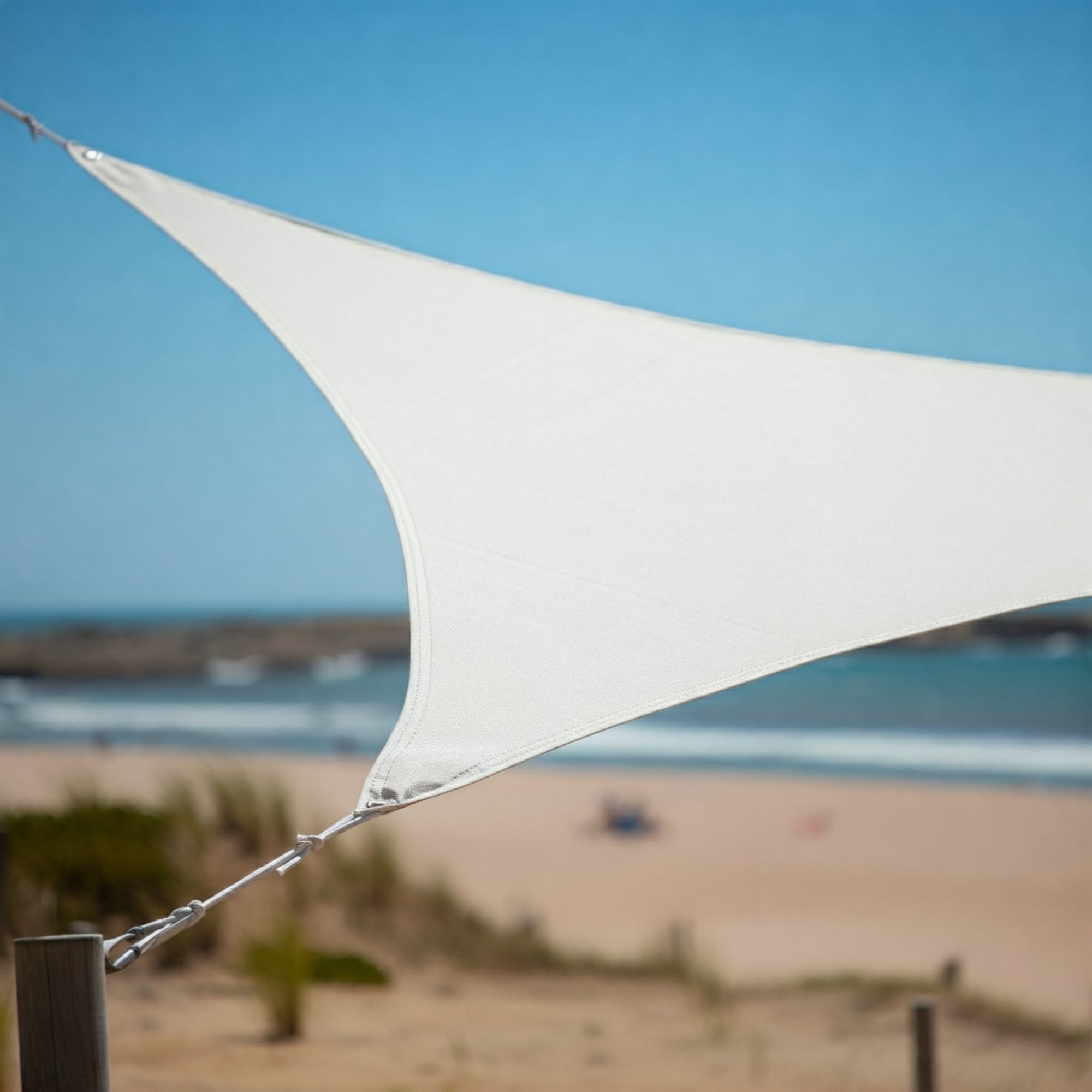 KOMBO Vela ombreggiante triangolare 180g bianca