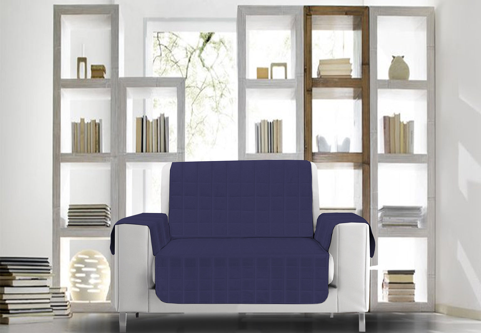 TESS HOME COLLECTION Copridivano trapuntato antimacchia e antiscivolo 2 posti