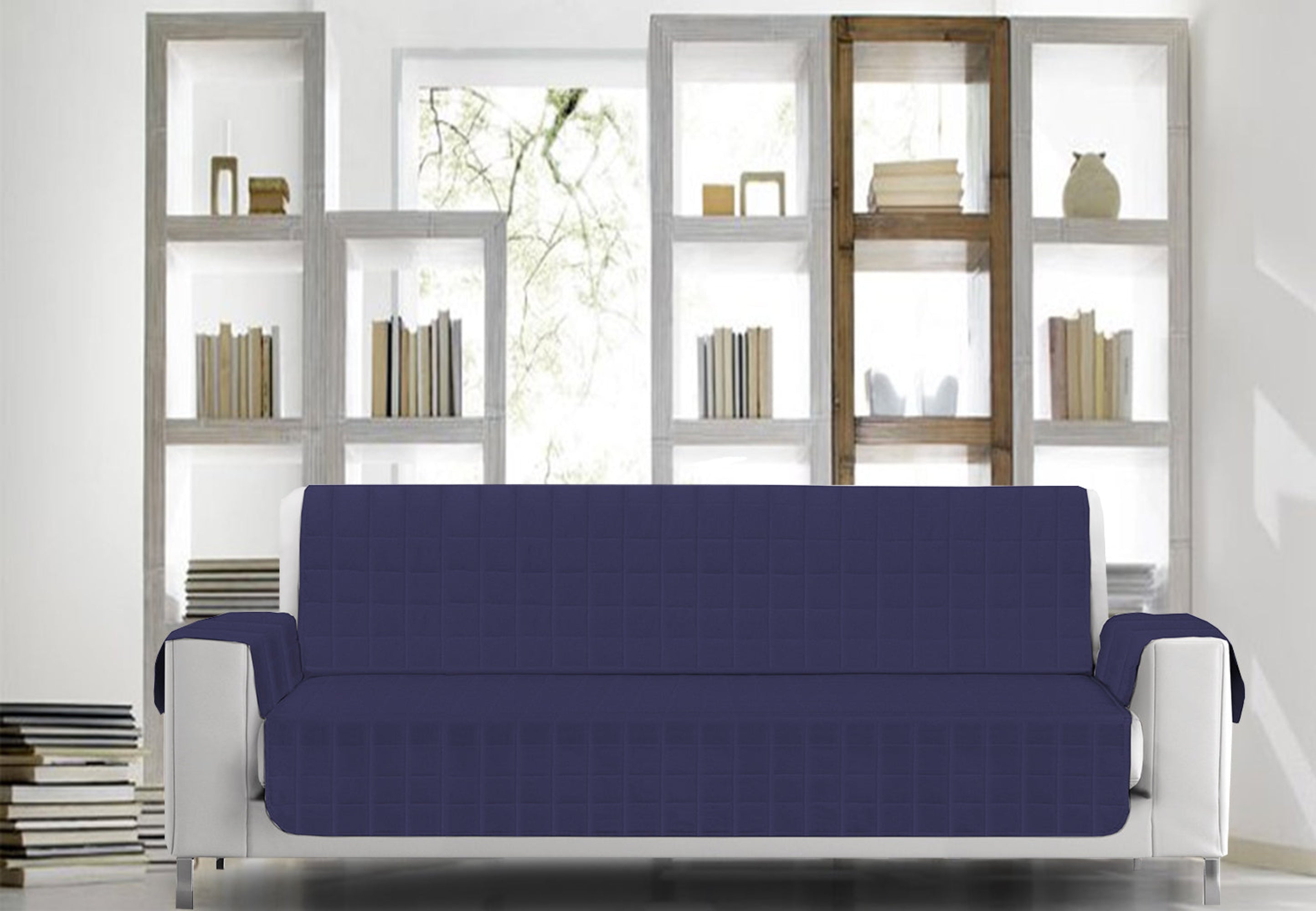 TESS HOME COLLECTION Copridivano trapuntato antimacchia e antiscivolo 3 posti