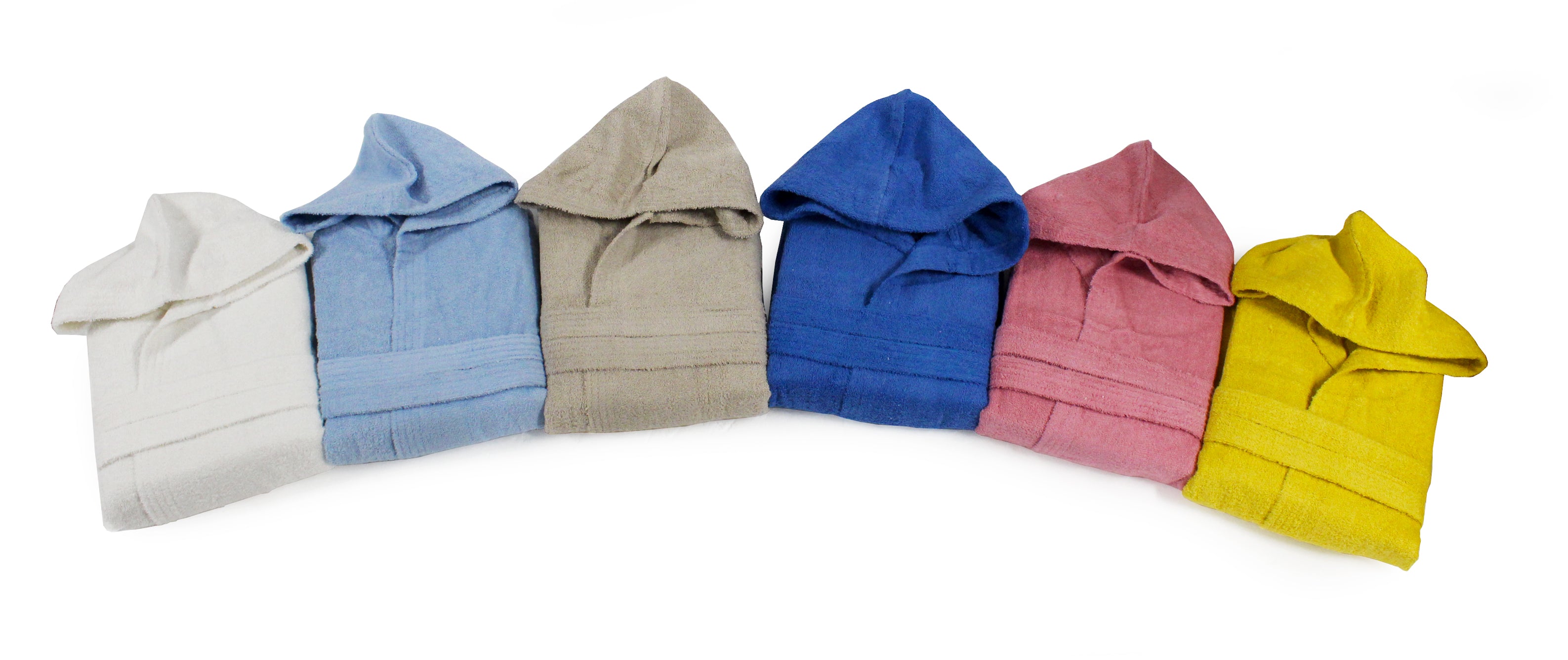 TESS HOME COLLECTION Accappatoio Unisex  in 100% Cotone 380 gr/mq con Cappuccio