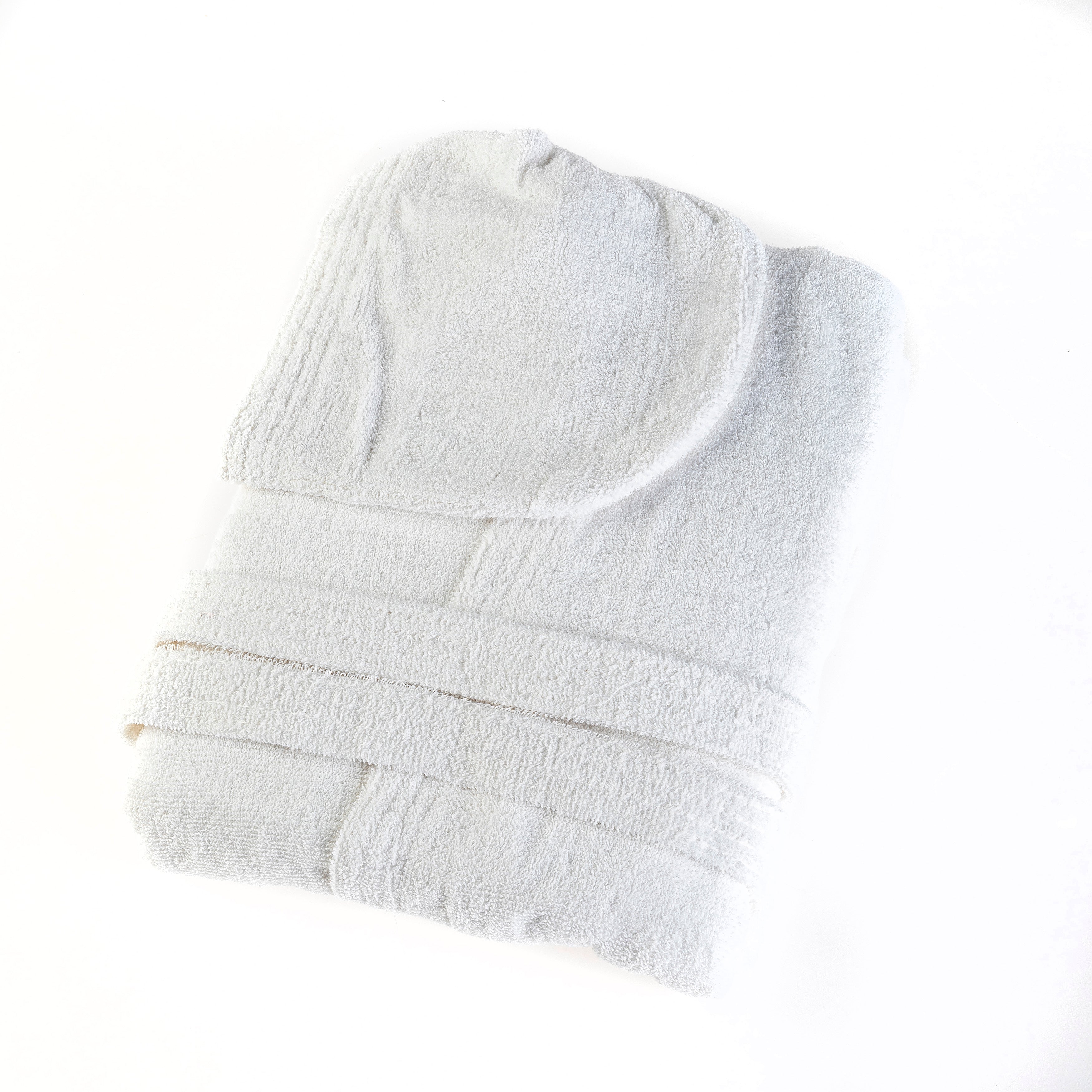 UNO DESIGN Accappatoio con Cappuccio Julia in Spugna di Puro Cotone 400 gr