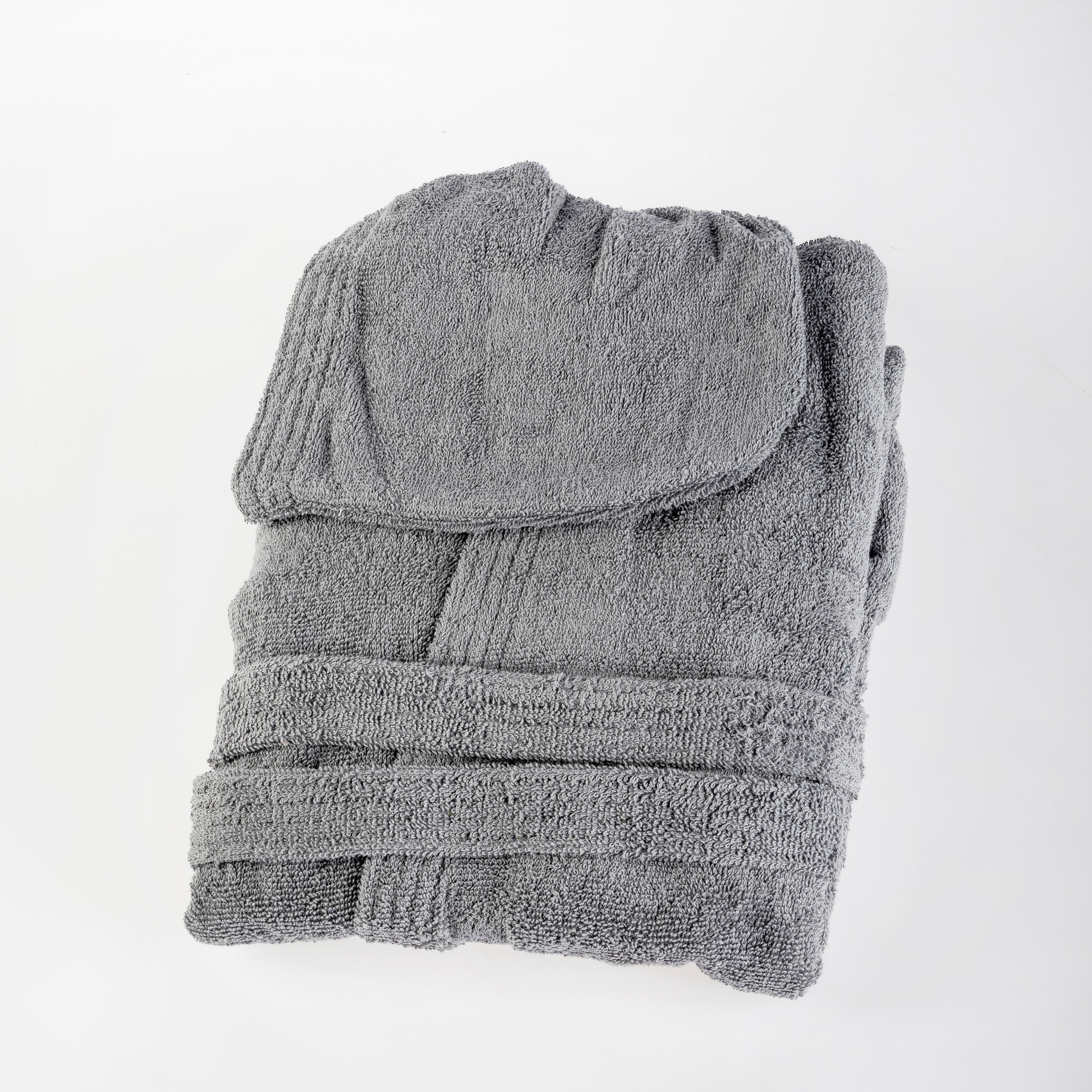 UNO DESIGN Accappatoio con Cappuccio Julia in Spugna di Puro Cotone 400 gr