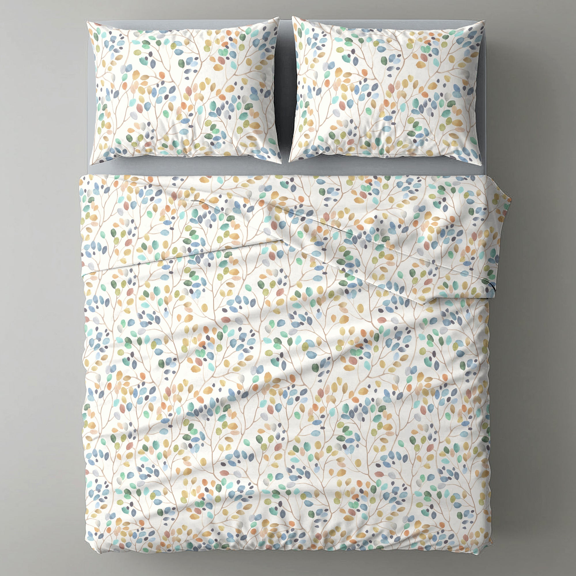 UNO CASA DESIGN Completo letto Dec.Accesa 100% Cotone Stampato