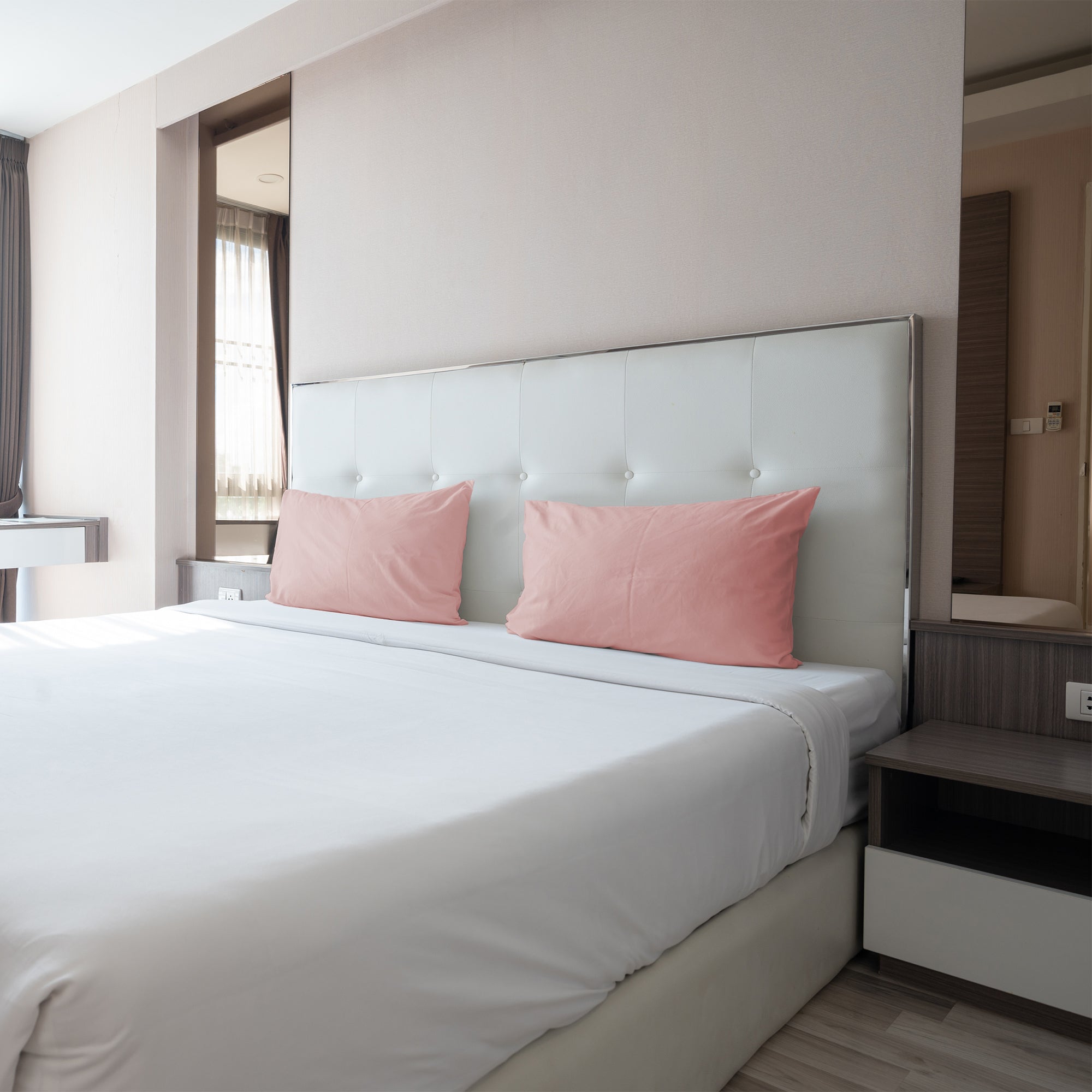 TESS HOME COLLECTION Federe in Puro Cotone Percalle (Set da 2)