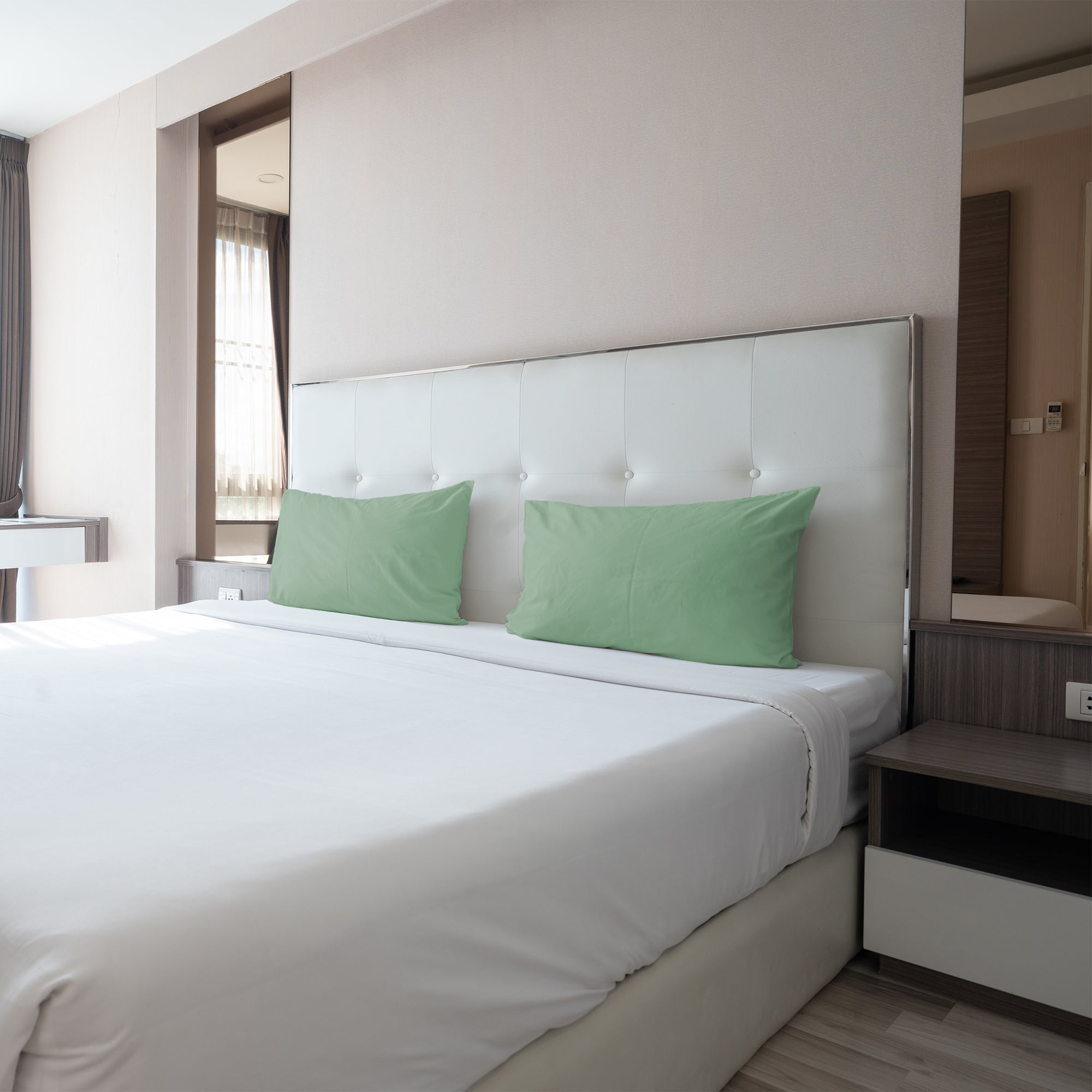 TESS HOME COLLECTION Federe in Puro Cotone Percalle (Set da 2)