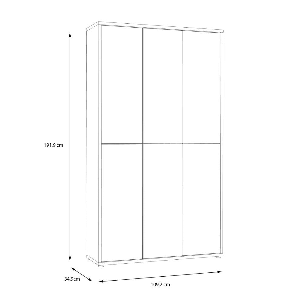 EGO ARREDO Mobile Multiuso Medea 4 Ante / 6 Ante