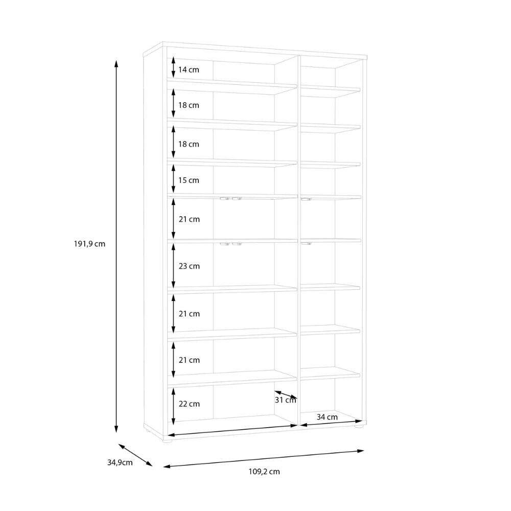 EGO ARREDO Mobile Multiuso Medea 4 Ante / 6 Ante