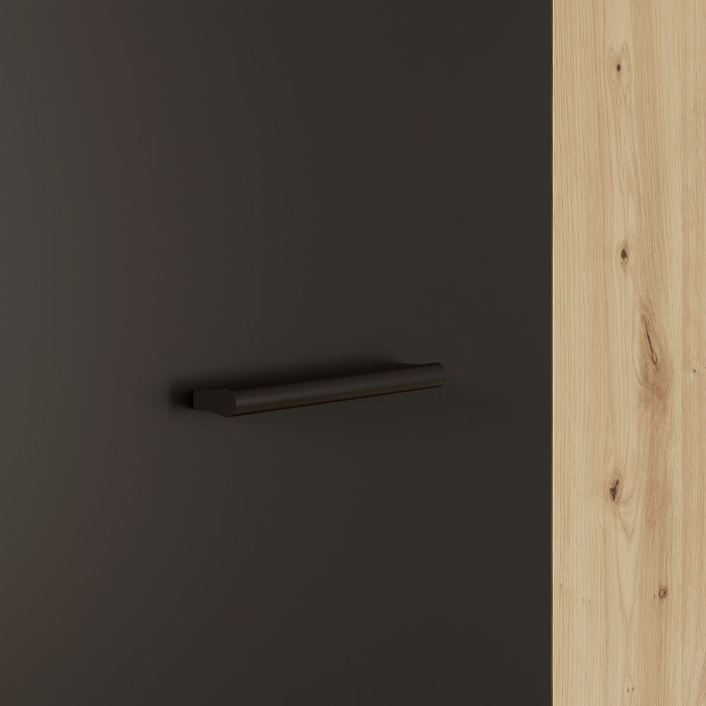 EGO ARREDO Armadio Multiuso Teodoro 2 Ante Con Ripiani  E 1 Anta