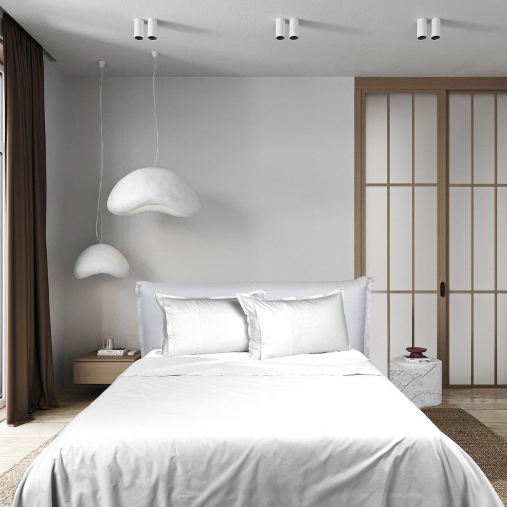 UNO DESIGN Completo Lenzuola Matrimoniale/Singolo in Puro Cotone Garment Washed_No-Stiro