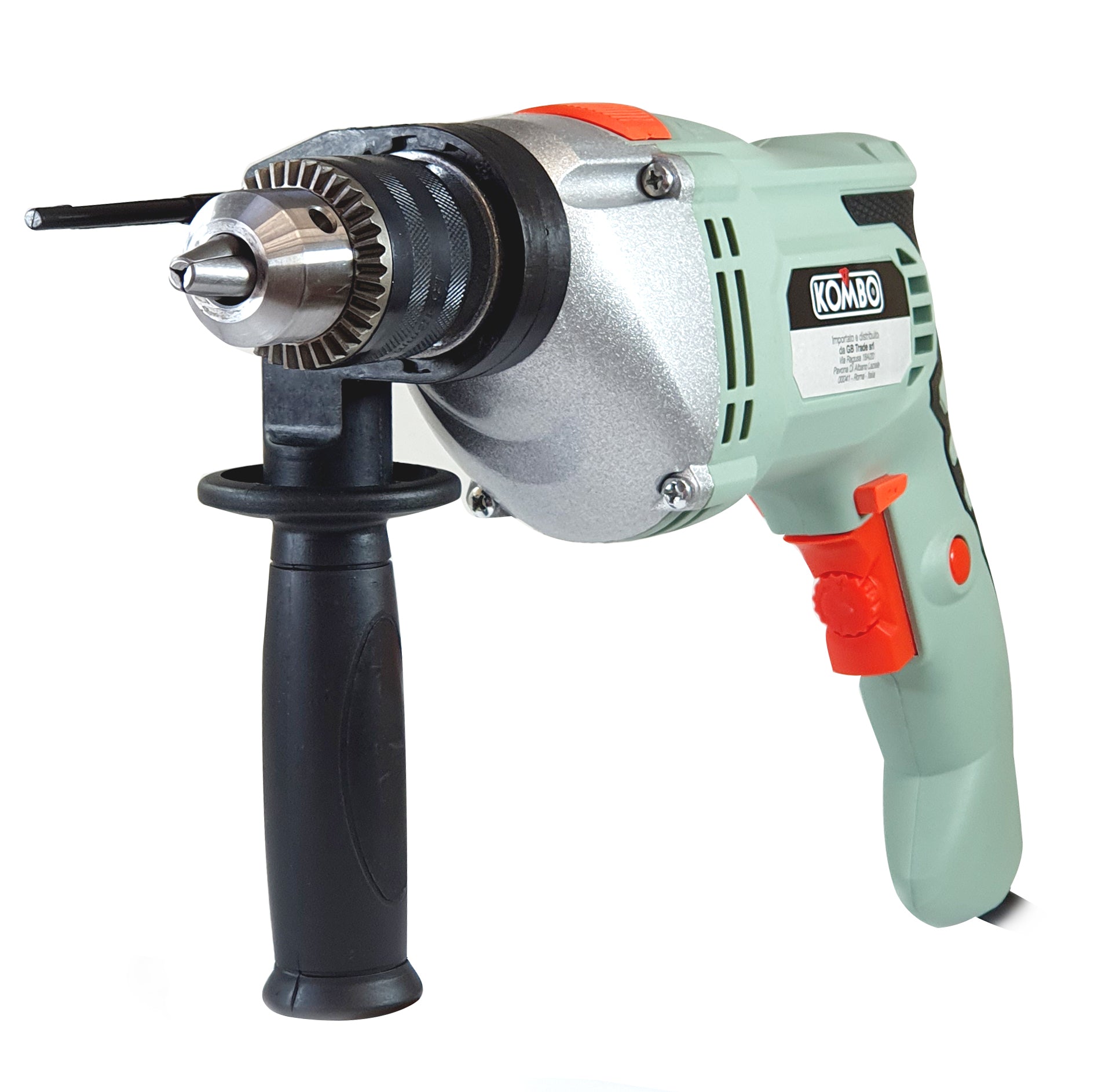KOMBO Set valigetta trapano a percussione 1050W