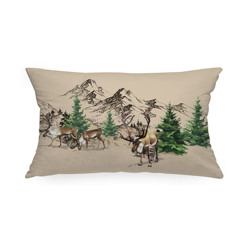 CASA ANVERSA Dolomites Cuscino in velluto retro in tinta unita coordinato