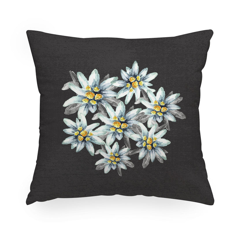 CASA ANVERSA Alpines Cuscino in velluto retro in tinta unita coordinato