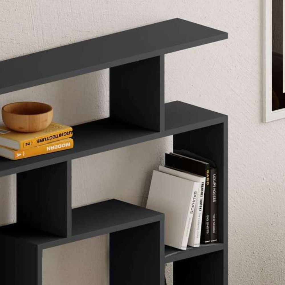 EGO ARREDO Libreria Labirent Colore Antracite
