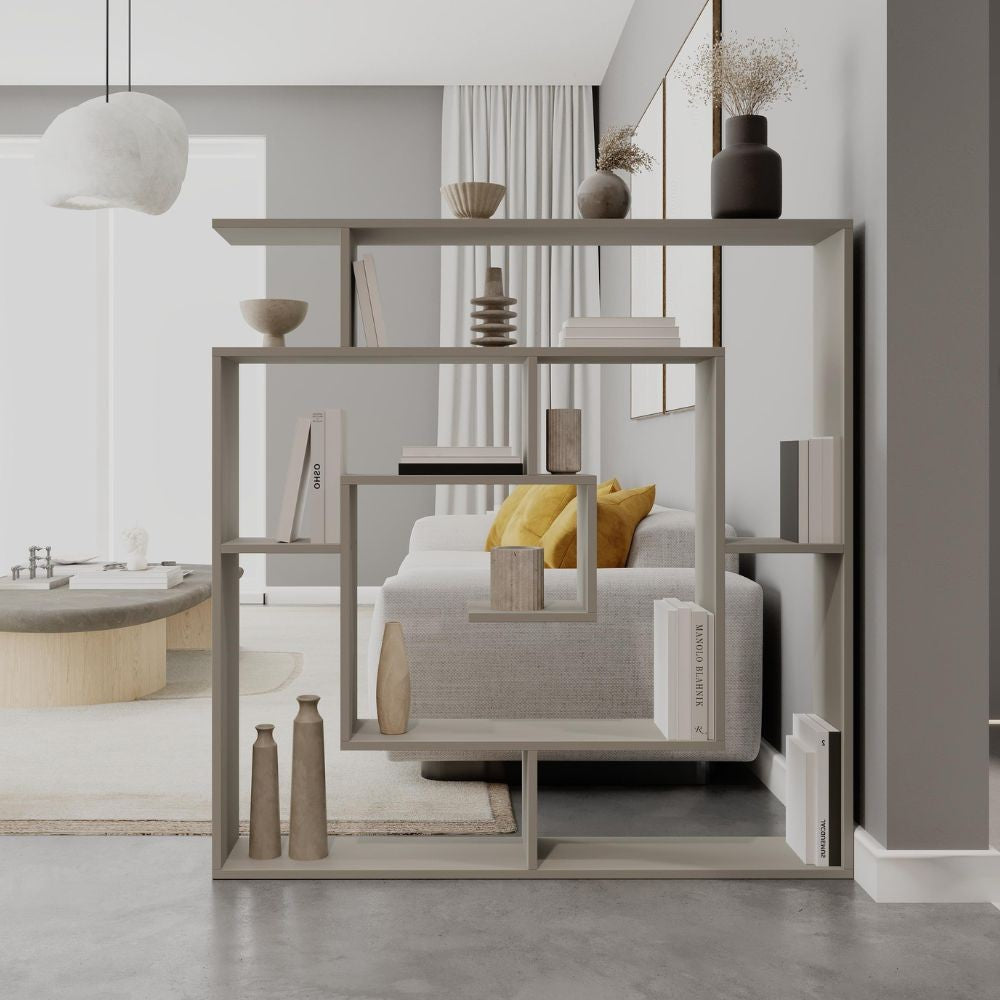 EGO ARREDO Libreria Labirent Colore Cashmere