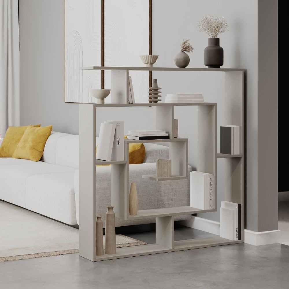 EGO ARREDO Libreria Labirent Colore Cashmere