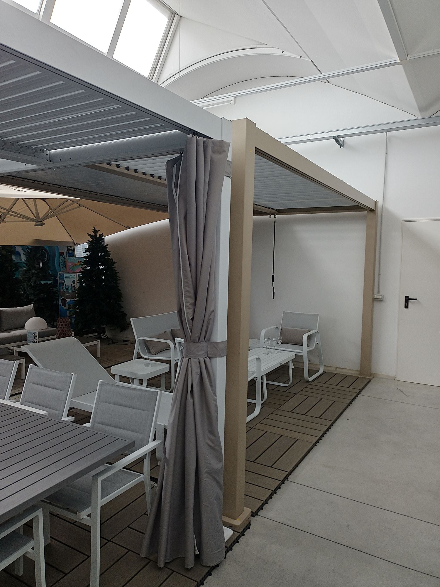 CLIMA NATURA Set Completo di Tende Magnolia (4 Pannelli) Per Pegole Bioclimatiche