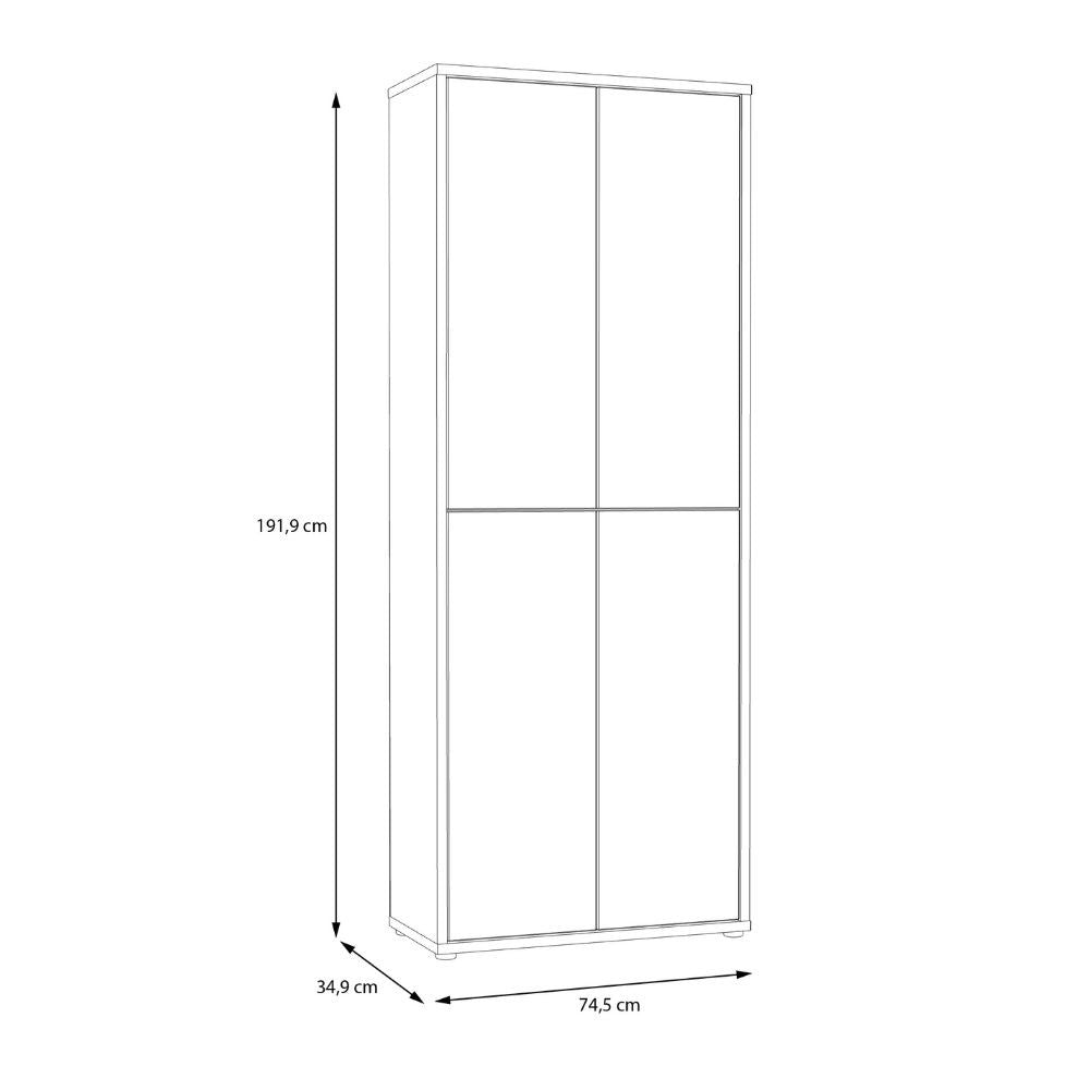 EGO ARREDO Mobile Multiuso Medea 4 Ante / 6 Ante