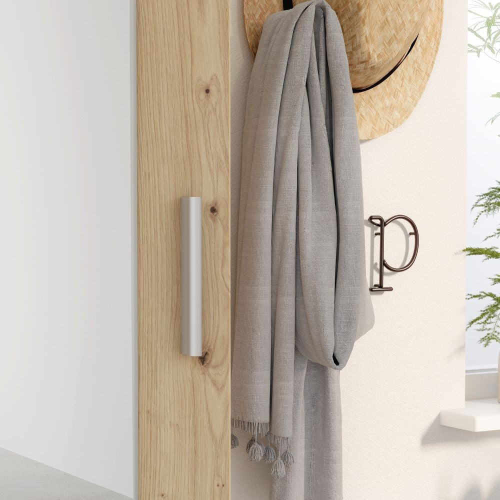 EGO ARREDO Mobile Multiuso Scarpiera Olimpia Con Anta A Specchio