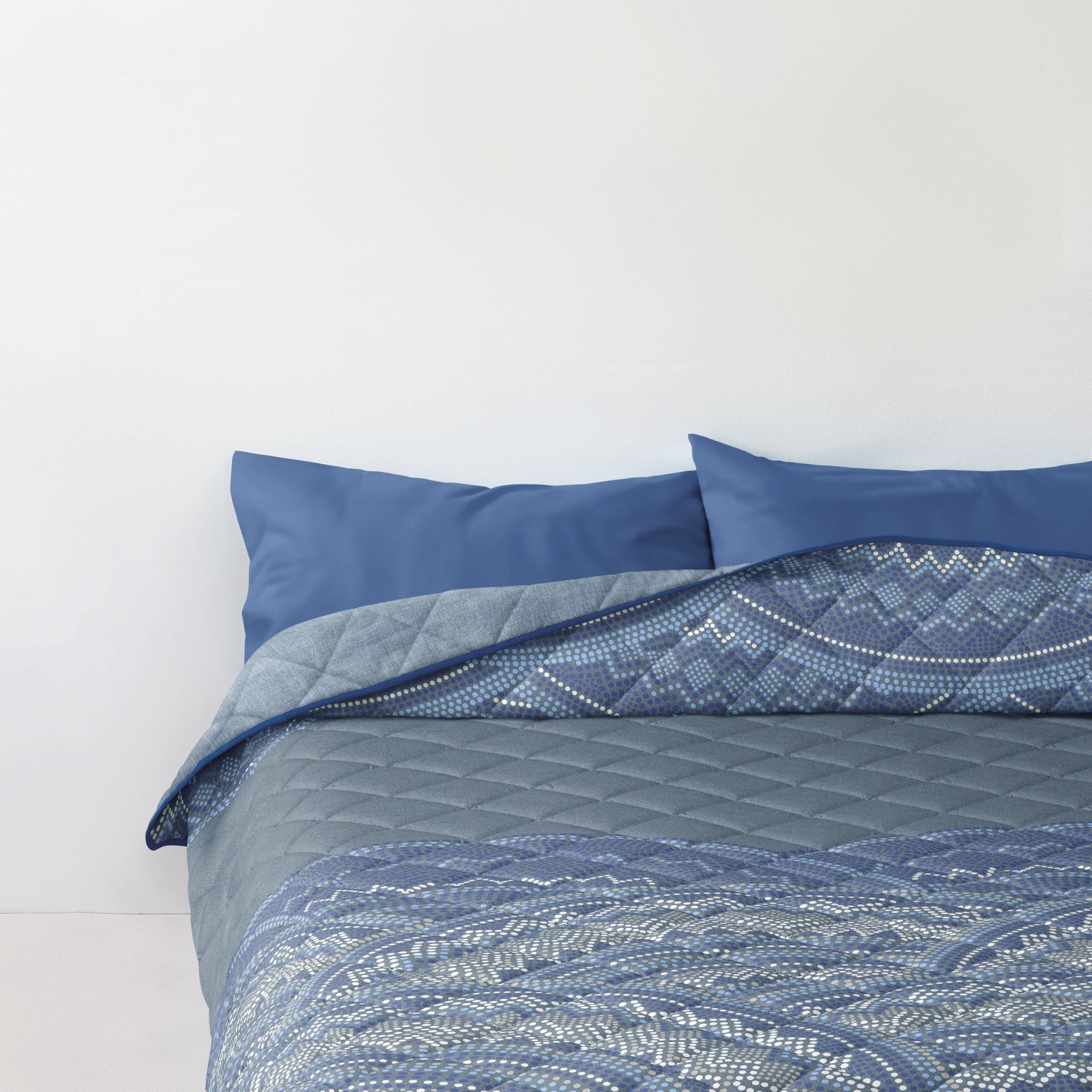 BASSETTI Completo letto in cotone Made in Italy