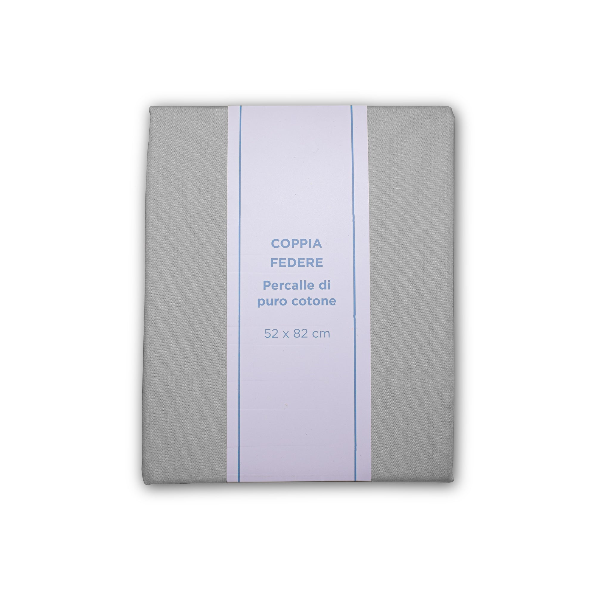 TESS HOME COLLECTION Federe in Puro Cotone Percalle (Set da 2)