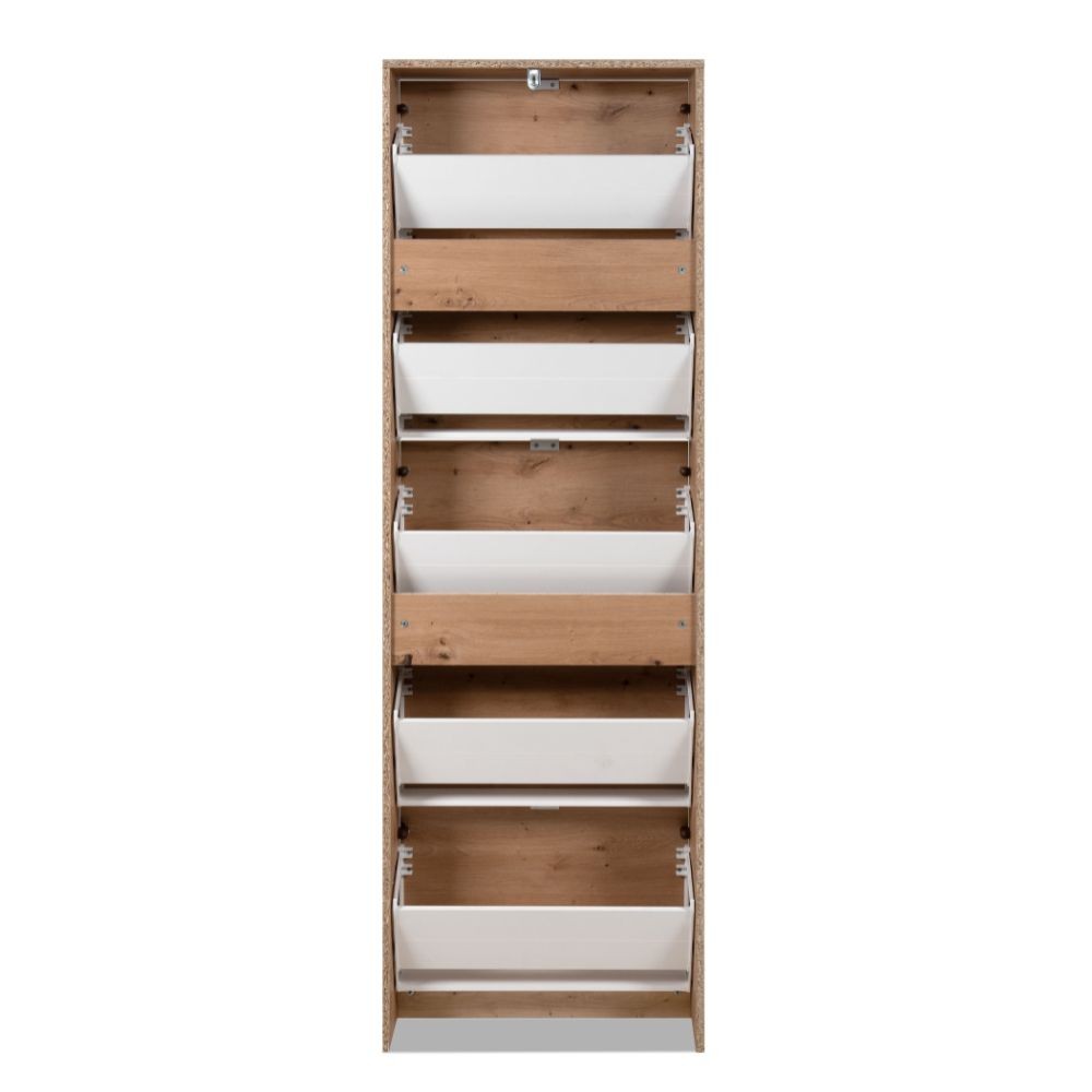 EGO ARREDO Scarpiera Koblenz 5 Ante Con Specchio