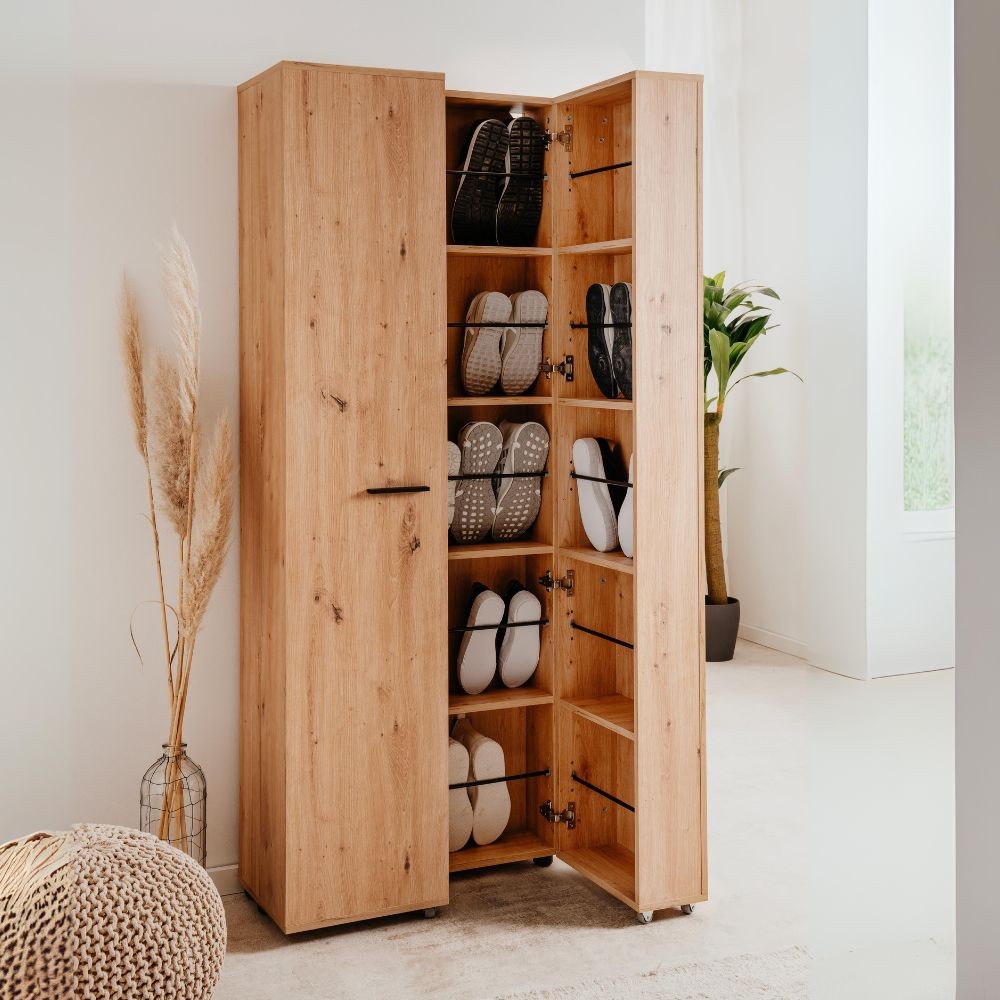 EGO ARREDO Scarpiera Lugo  Con 2 Ante E 5 Scomparti