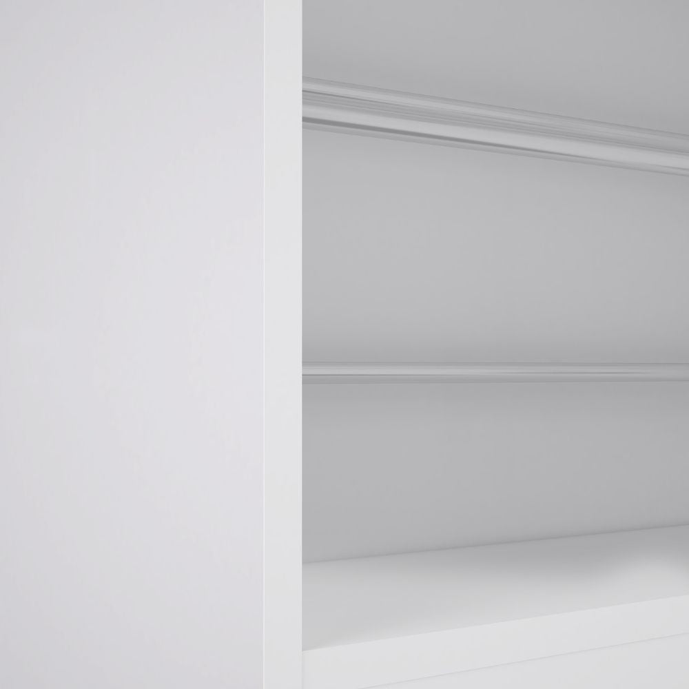 EGO ARREDO Scarpiera Nyx Colore Bianco Con Anta A Specchio Reversibile